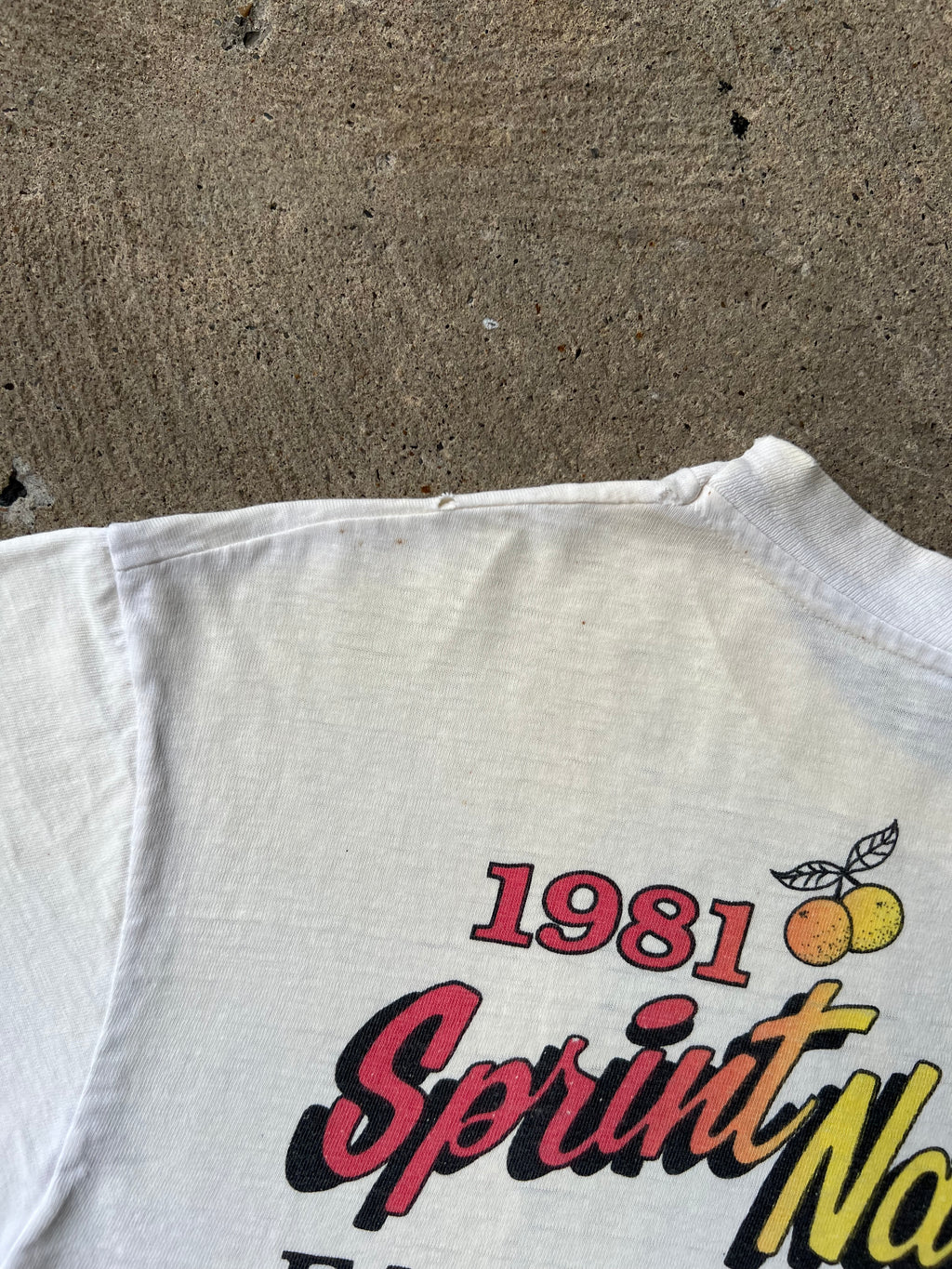 1981 Florida Sprint Nationals Shirt Large