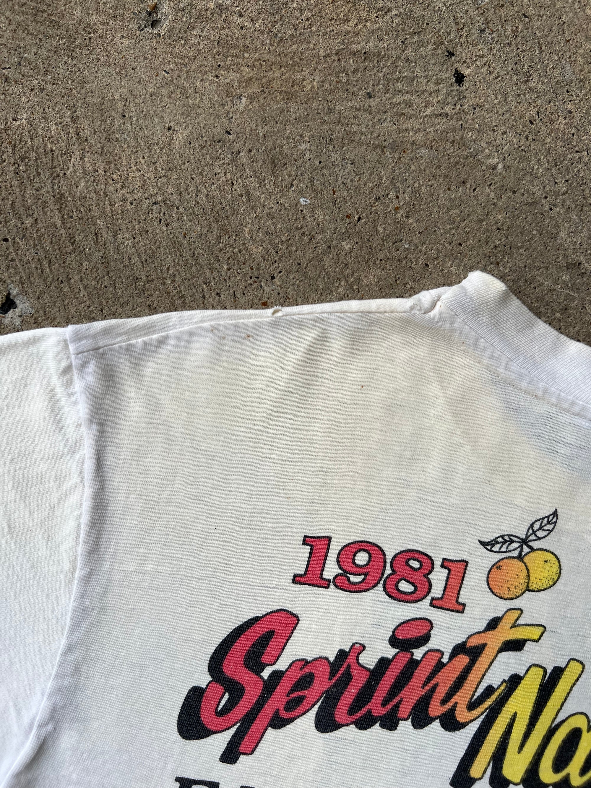 1981 Florida Sprint Nationals Shirt Large