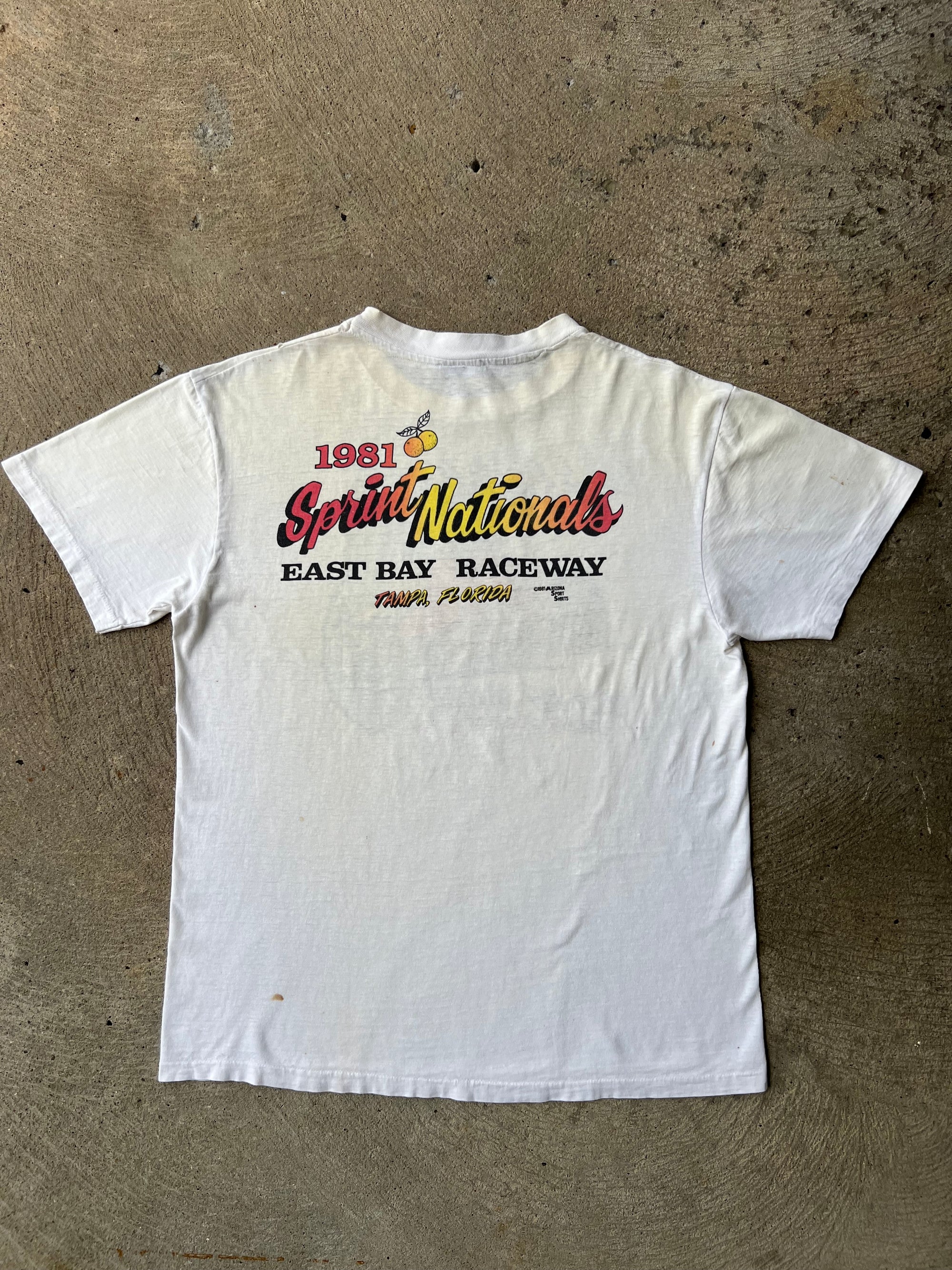 1981 Florida Sprint Nationals Shirt Large