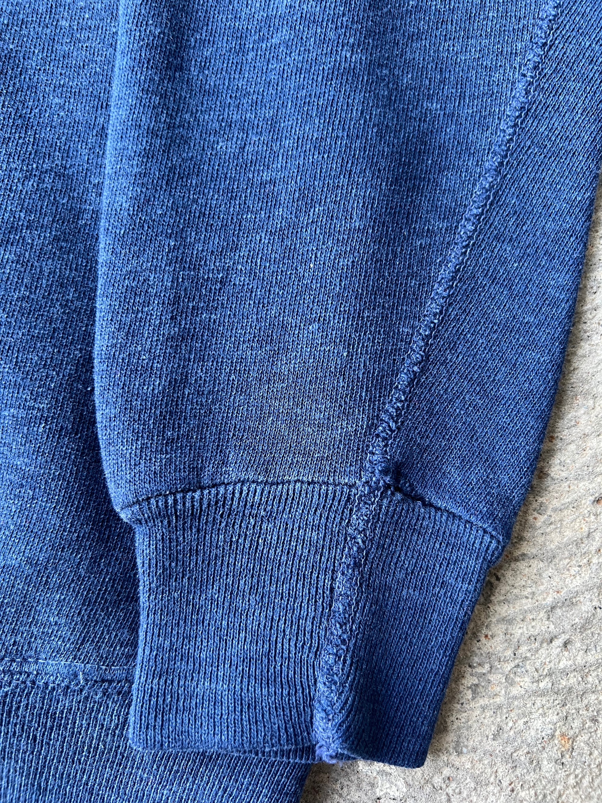 1970s Edinboro State Raglan Hoodie Velva Sheen