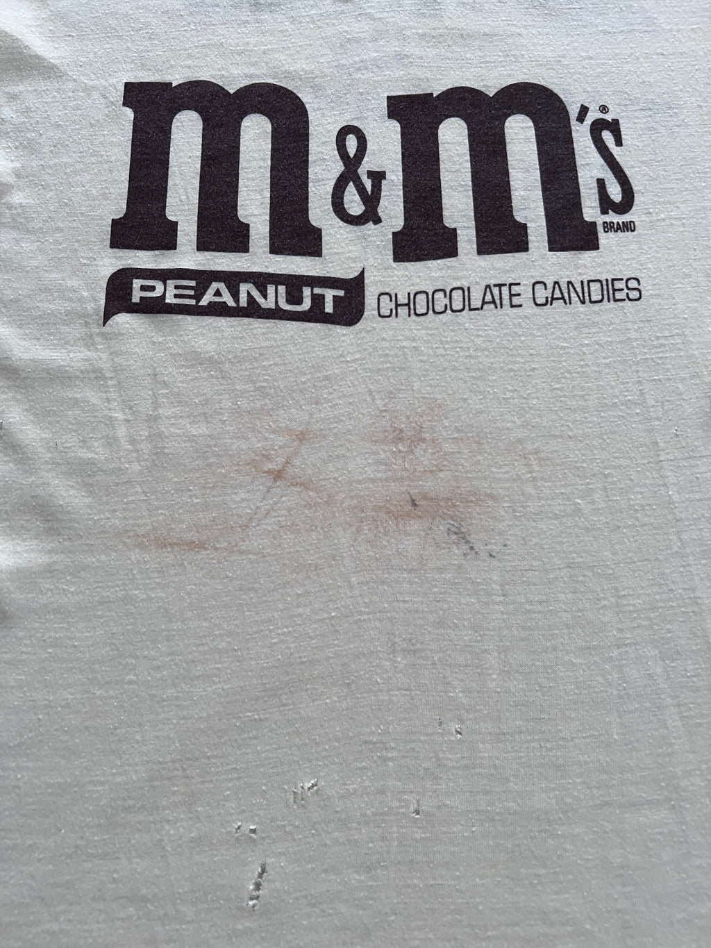1970s M&M Ringer Shirt Large