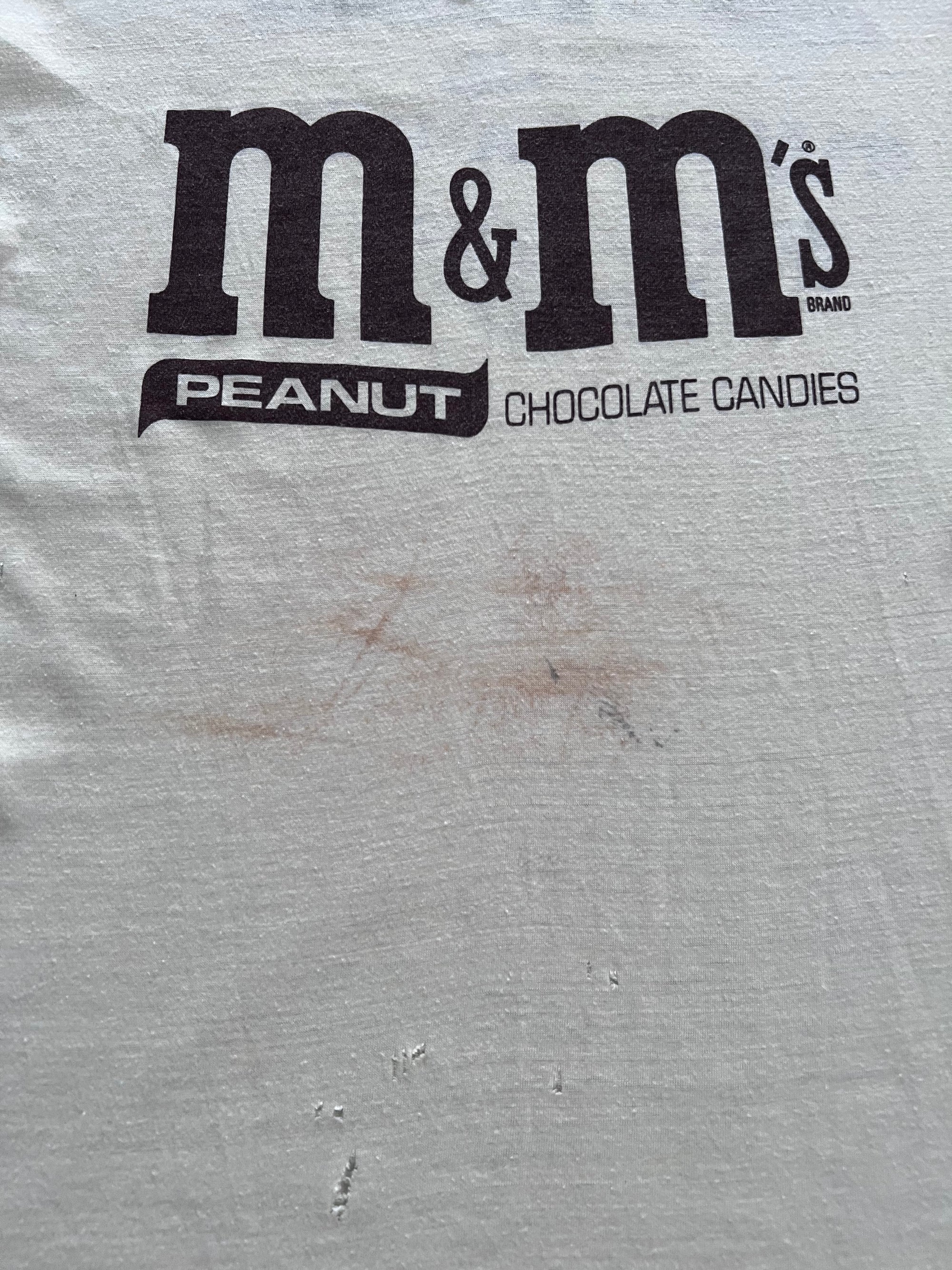 1970s M&M Ringer Shirt Large