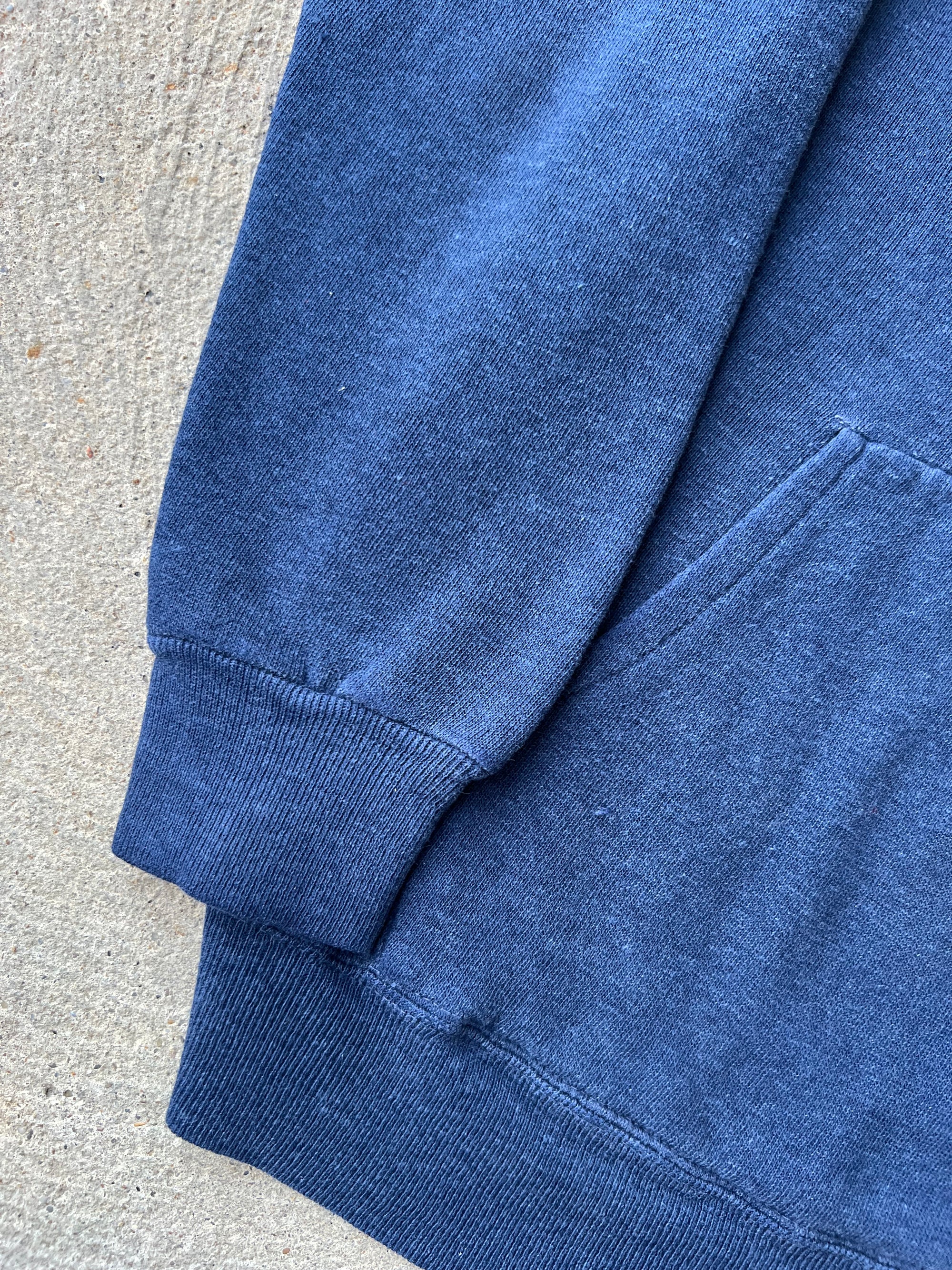 1970s Edinboro State Raglan Hoodie Velva Sheen