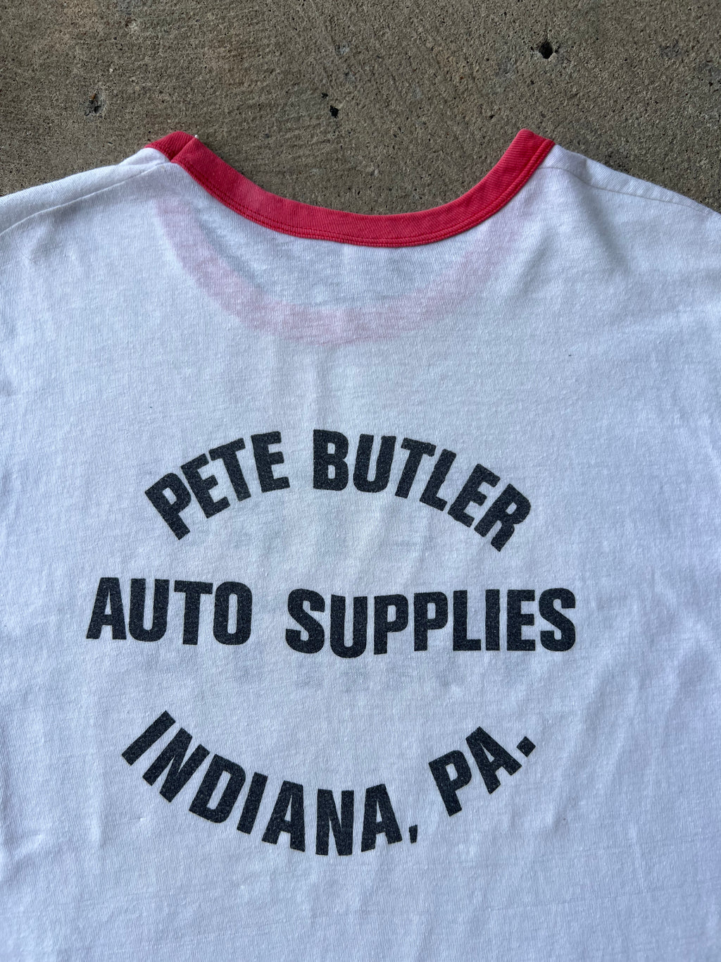 1970s Pete’s Parts Ringer Shirt XL