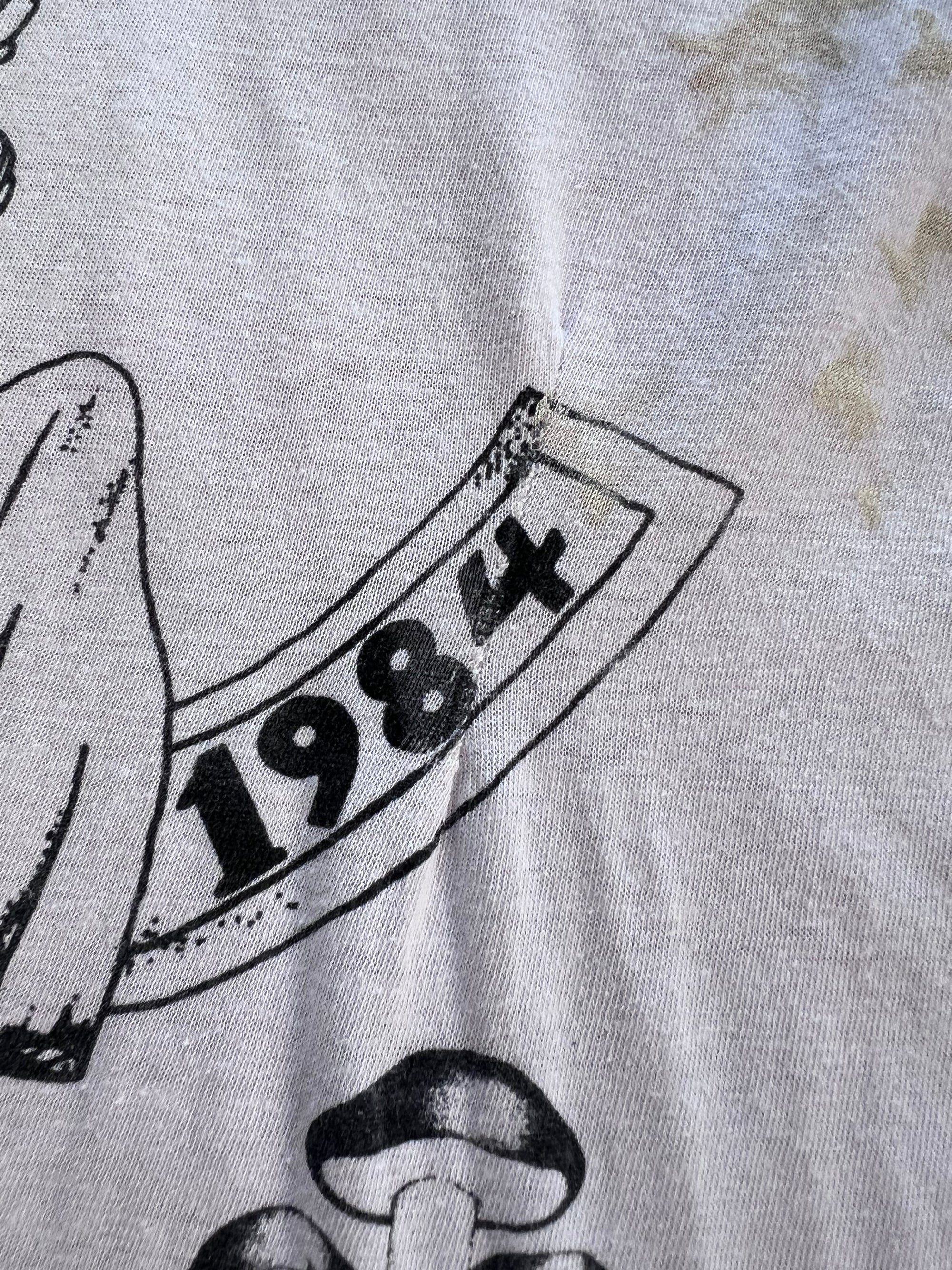 1984 Grateful Dead Parking Lot Shirt Large