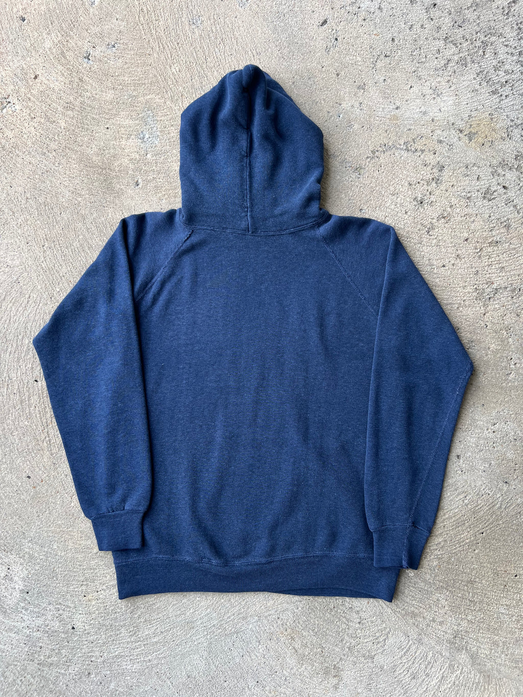 1970s Edinboro State Raglan Hoodie Velva Sheen