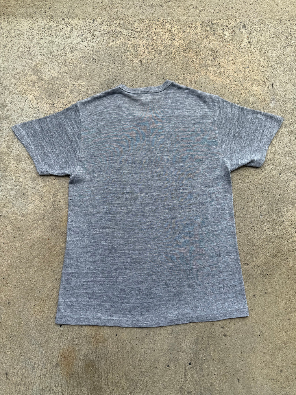 1980s Tri Blend Sportswear Shirt Gray Medium