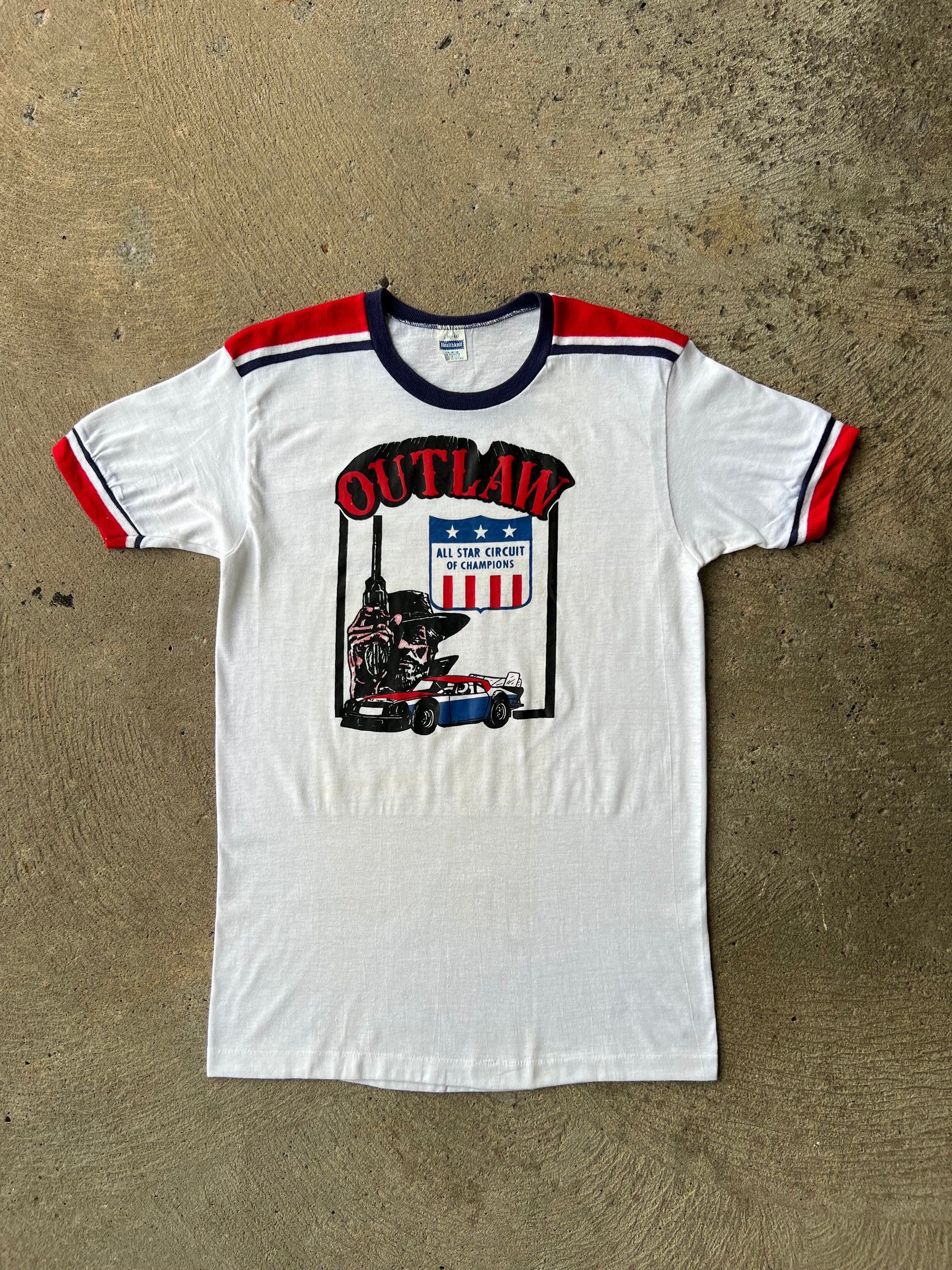 1970s Sprint Car All Star Circuit Deadstock Shirt Large