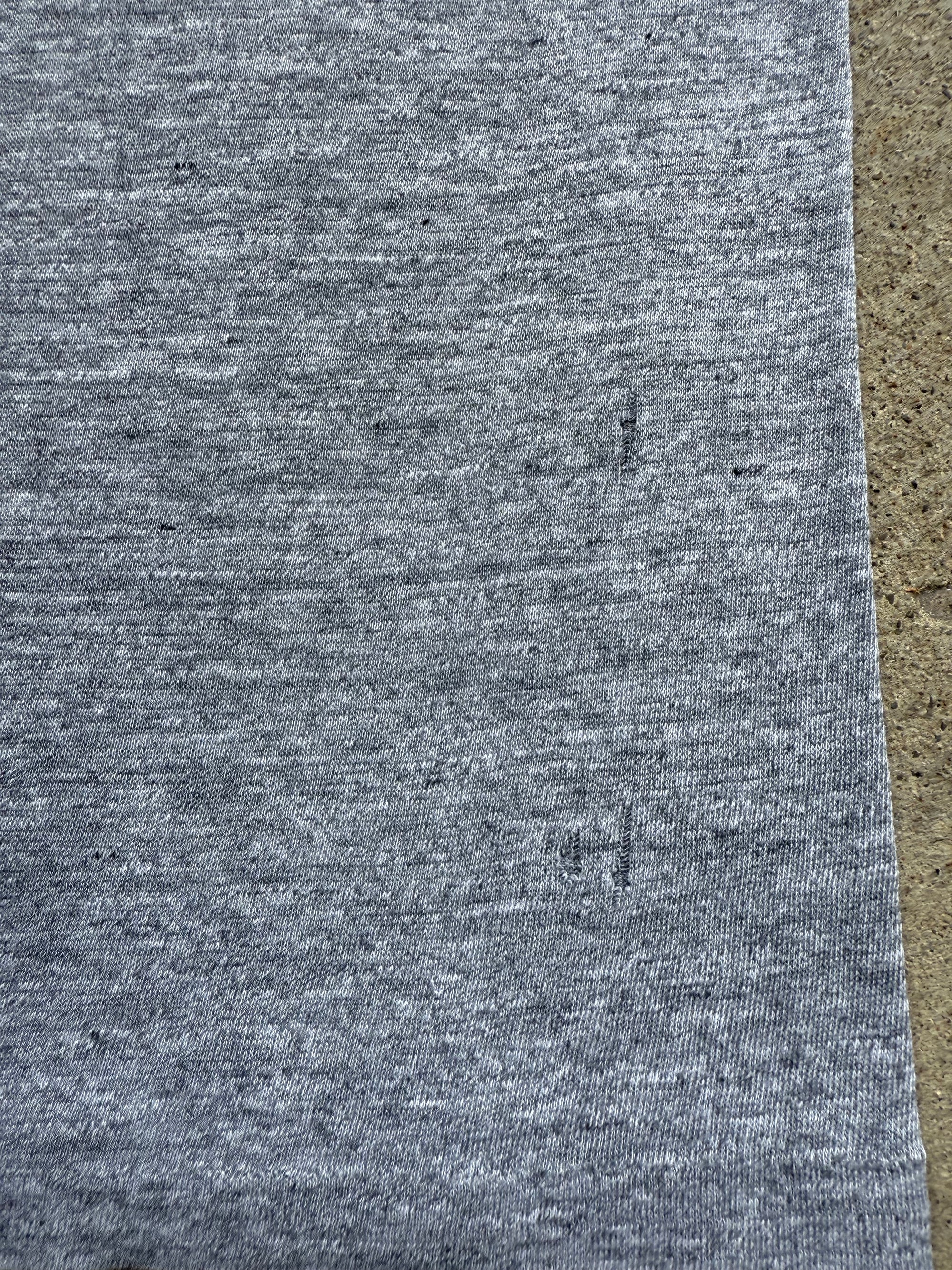 1980s Tri Blend Sportswear Shirt Gray Medium