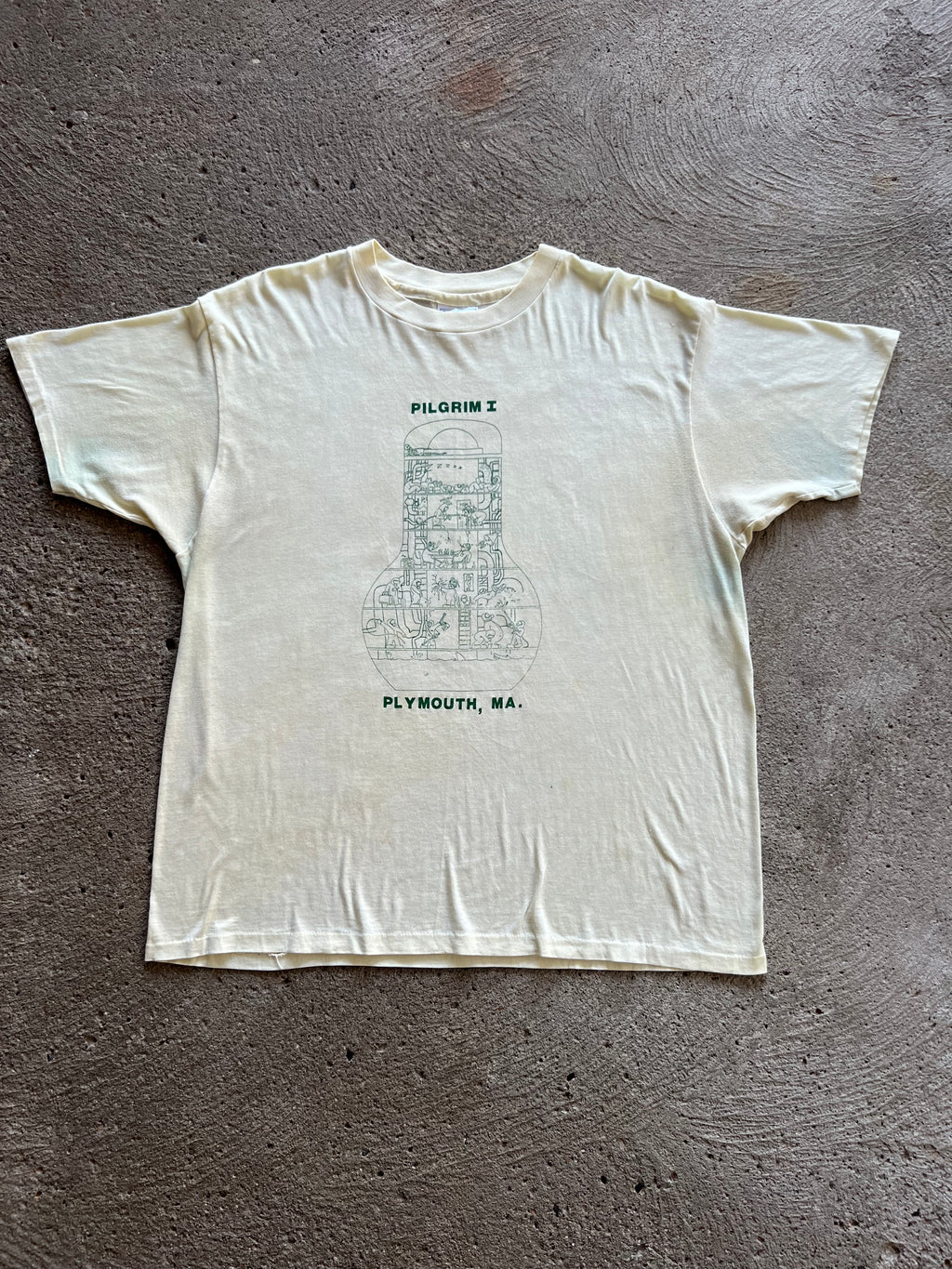 1980s Pilgrim I Shirt Medium Large