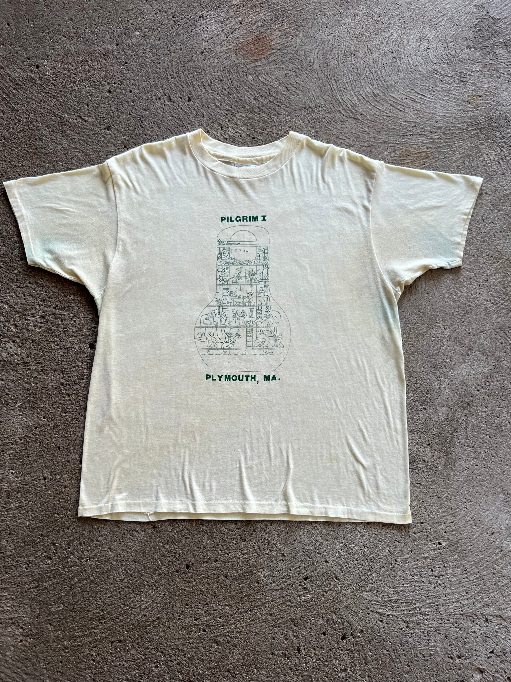 1980s Pilgrim I Shirt Medium Large