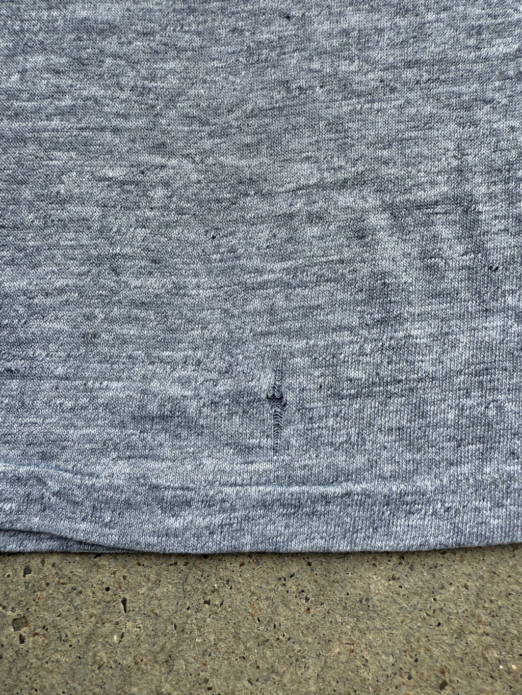 1980s Tri Blend Sportswear Shirt Gray Medium