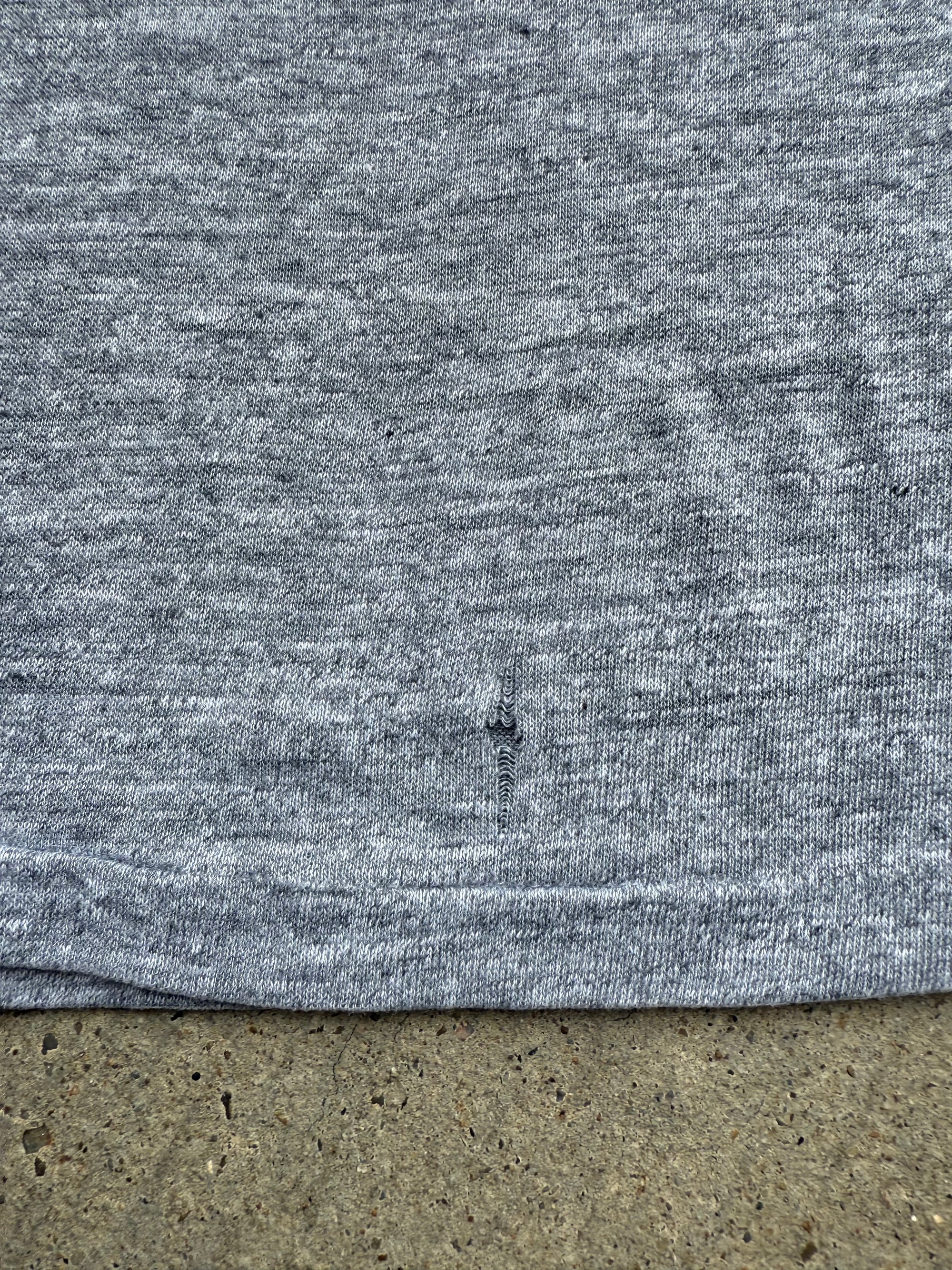 1980s Tri Blend Sportswear Shirt Gray Medium