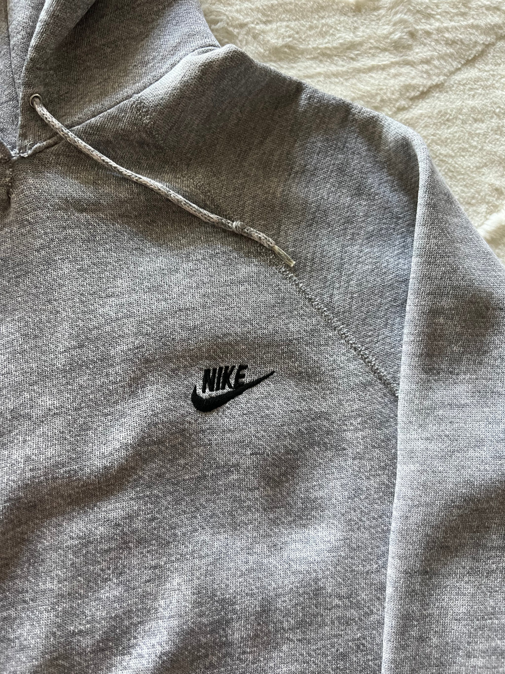 80s Nike raglan hoodie small