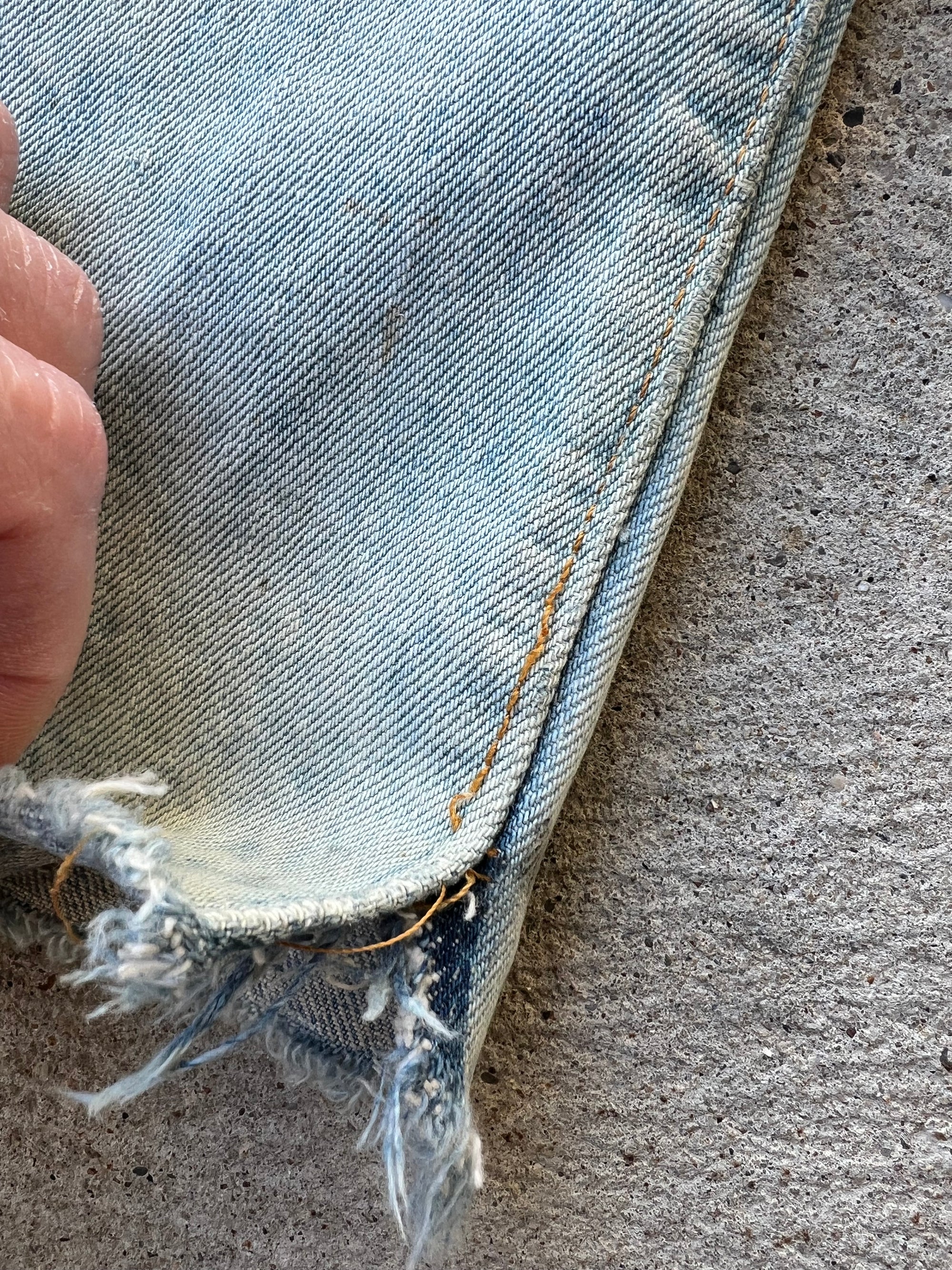 1960s Levi’s Selvedge Patchwork Pants
