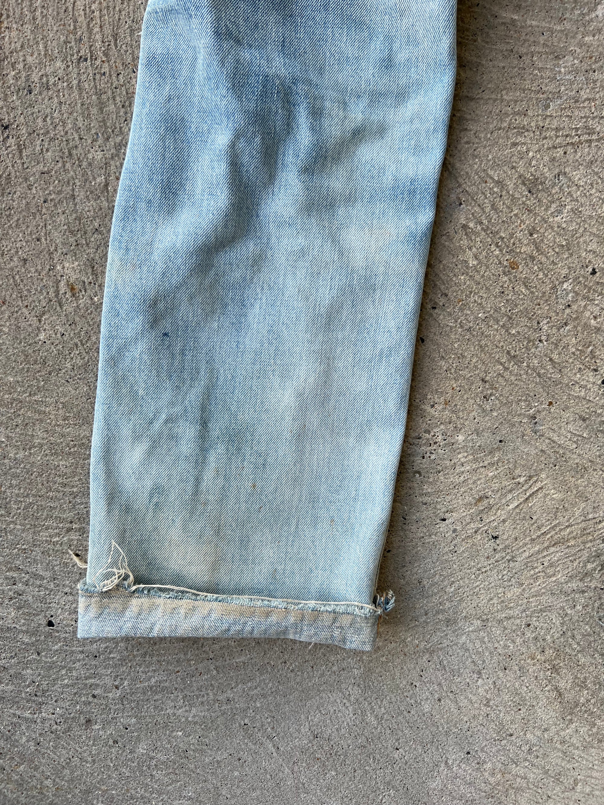 1960s Levi’s Selvedge Patchwork Pants