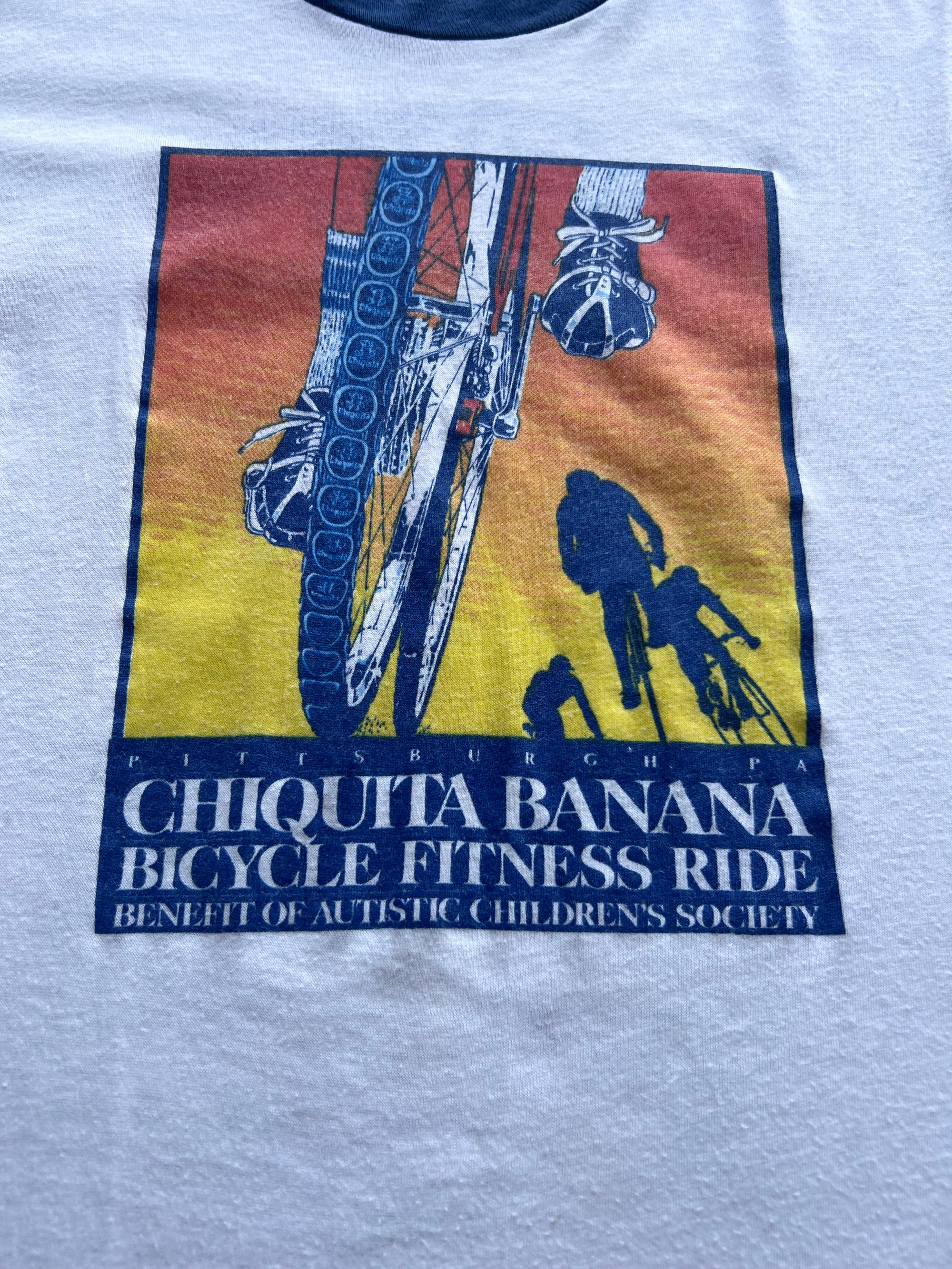 1980s Chiquita Banana Bike Ride for Autism Shirt Small