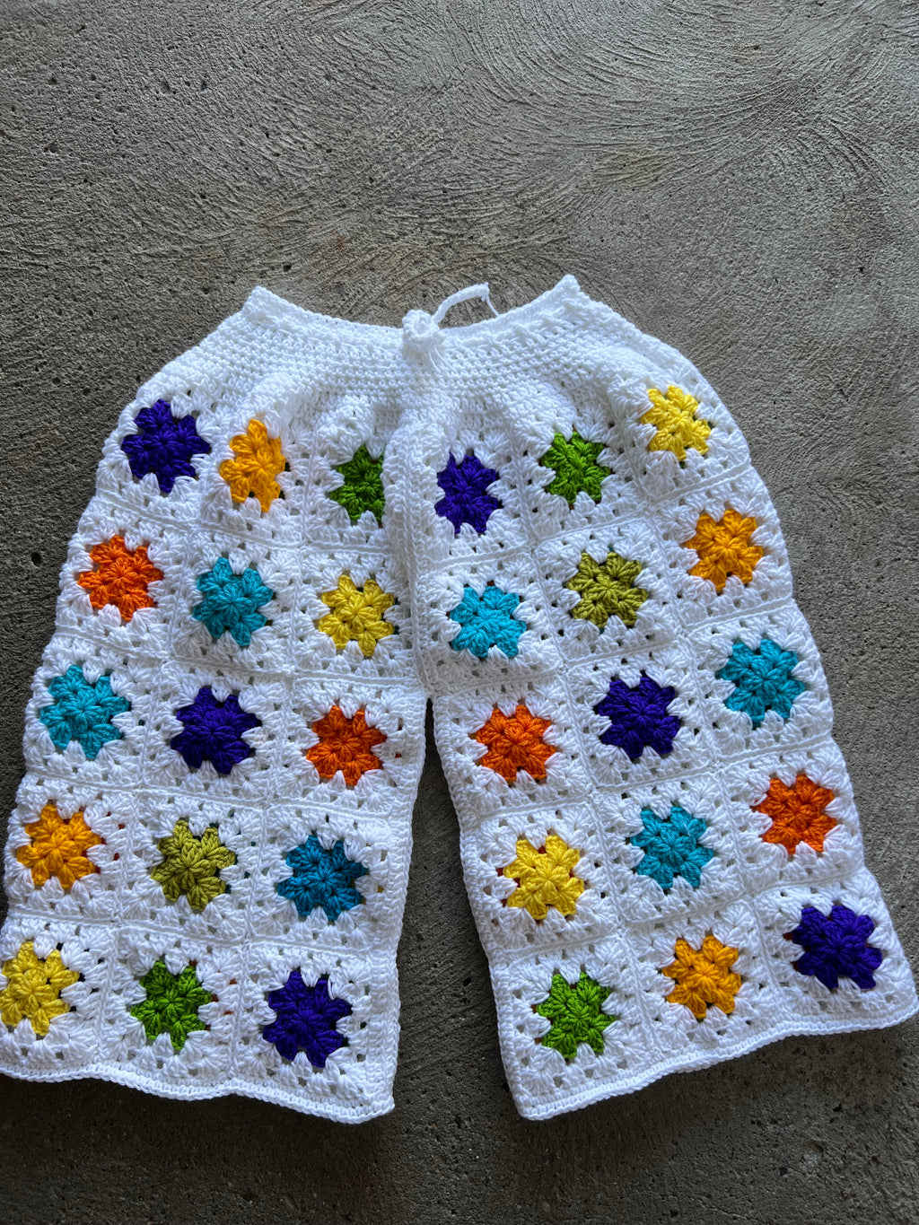 Hand Crocheted Shorts Size 29