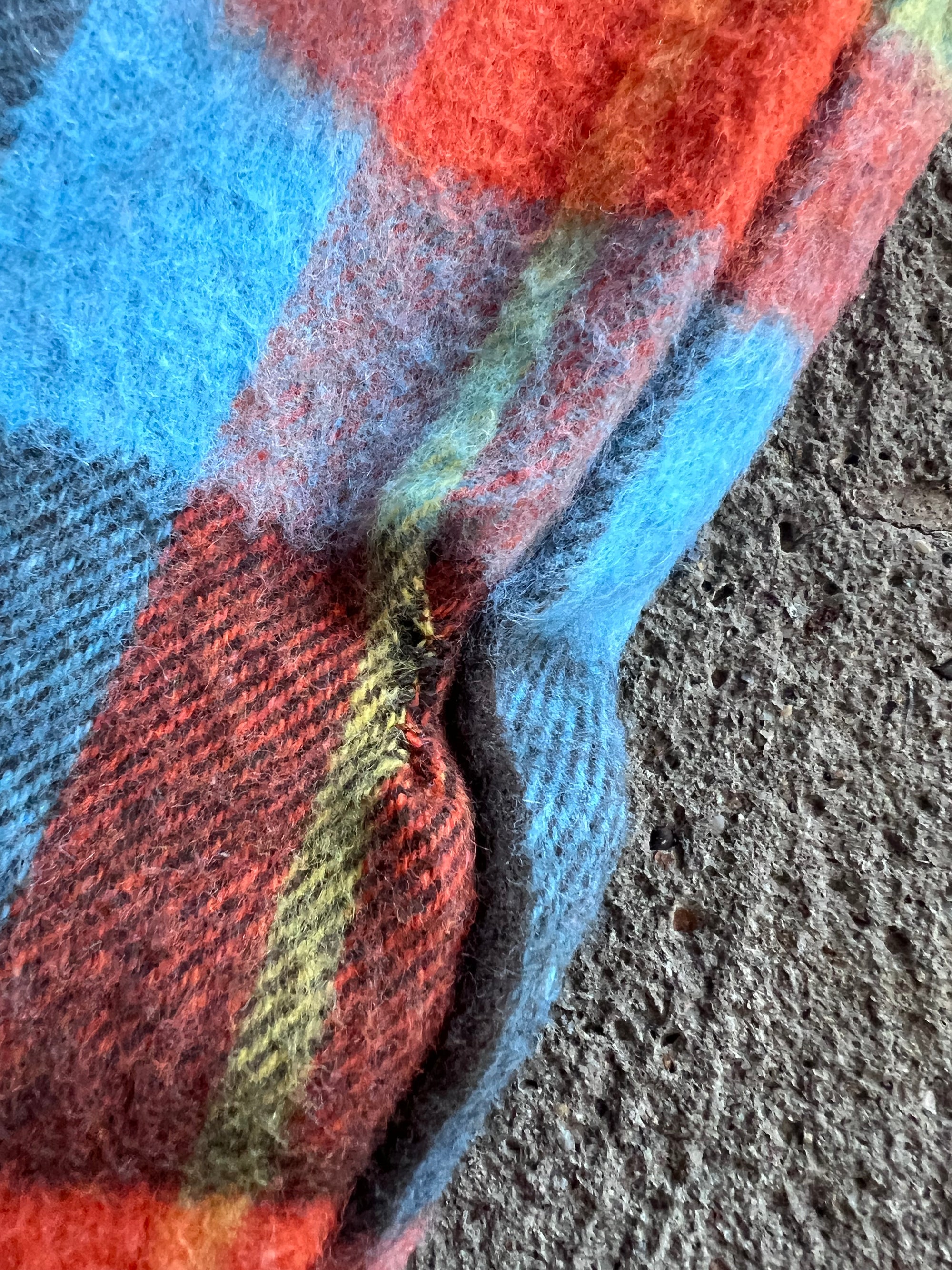 1970s Plaid Flare Pants 26x30