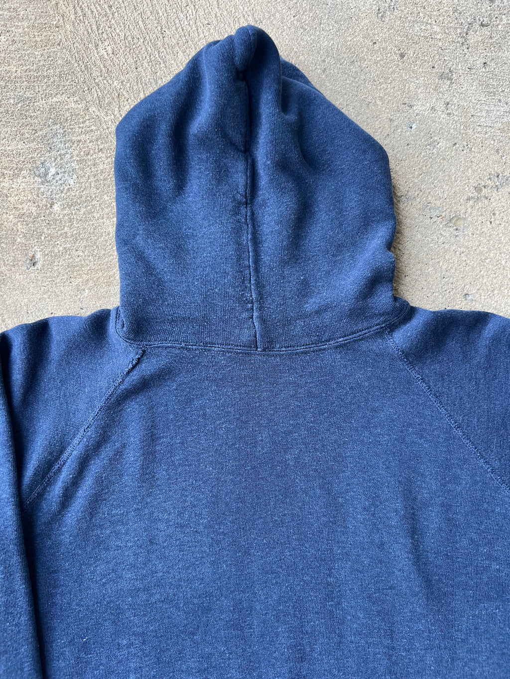 1970s Edinboro State Raglan Hoodie Velva Sheen