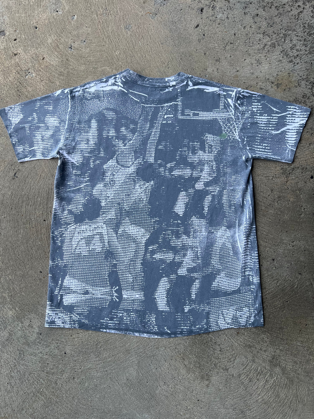1980s Adidas AOP Shirt L/XL
