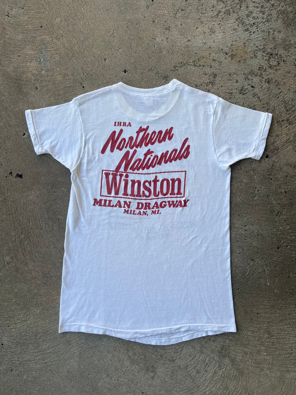 1981 Northern Nationals Milan Dragway Shirt Large