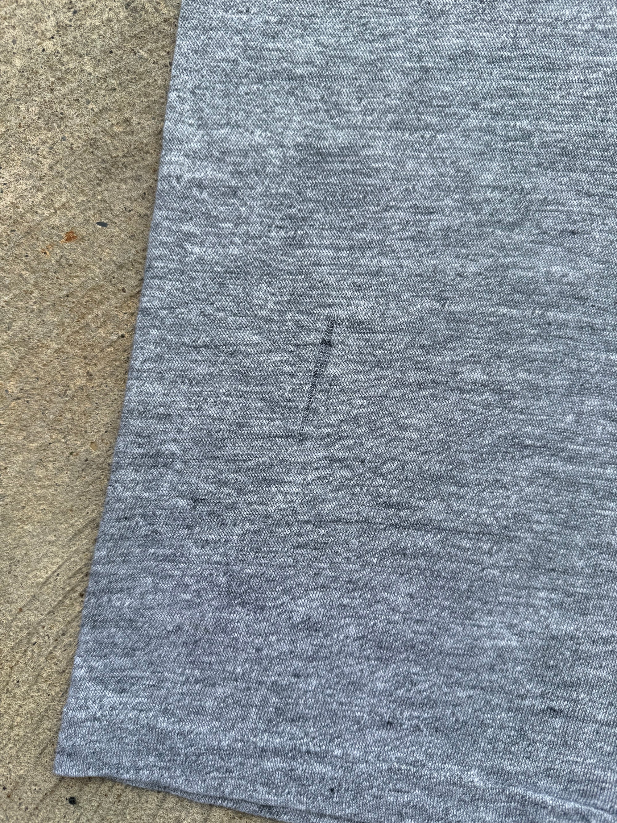 1980s Tri Blend Sportswear Shirt Gray Medium