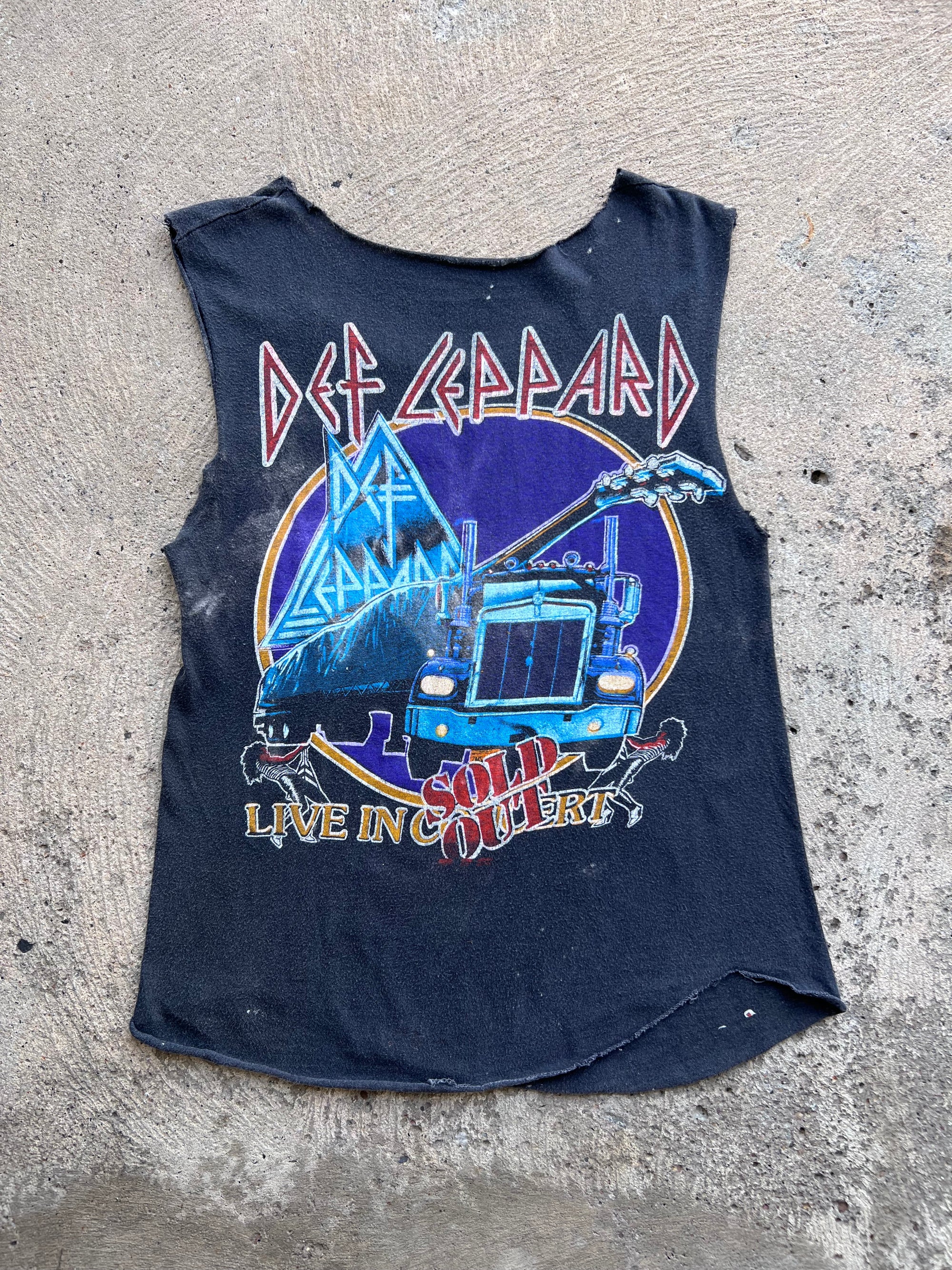 1980s Def Leppard Shirt Small