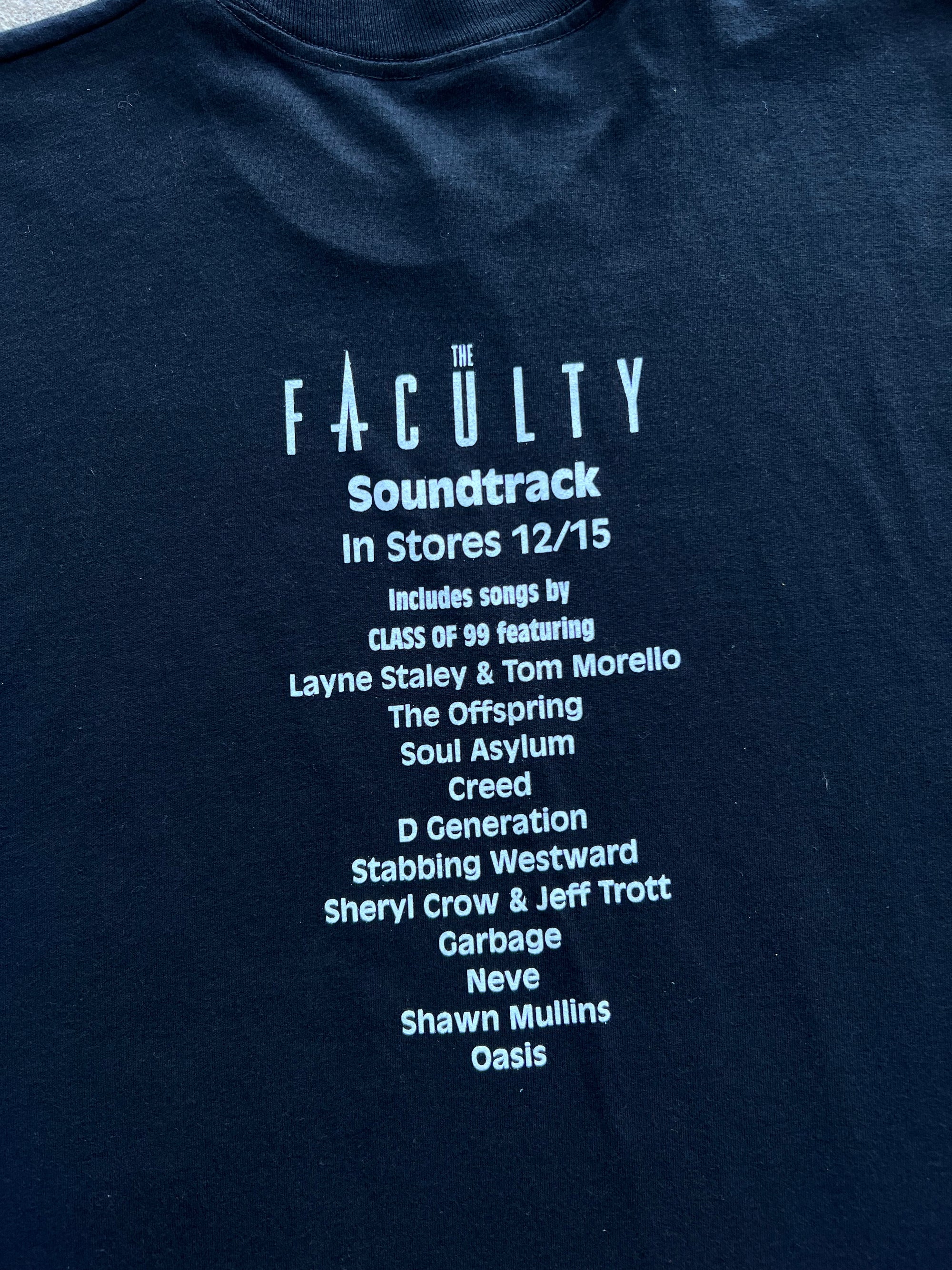 1990s The Faculty Movie Promo Music Sound Track Shirt Large