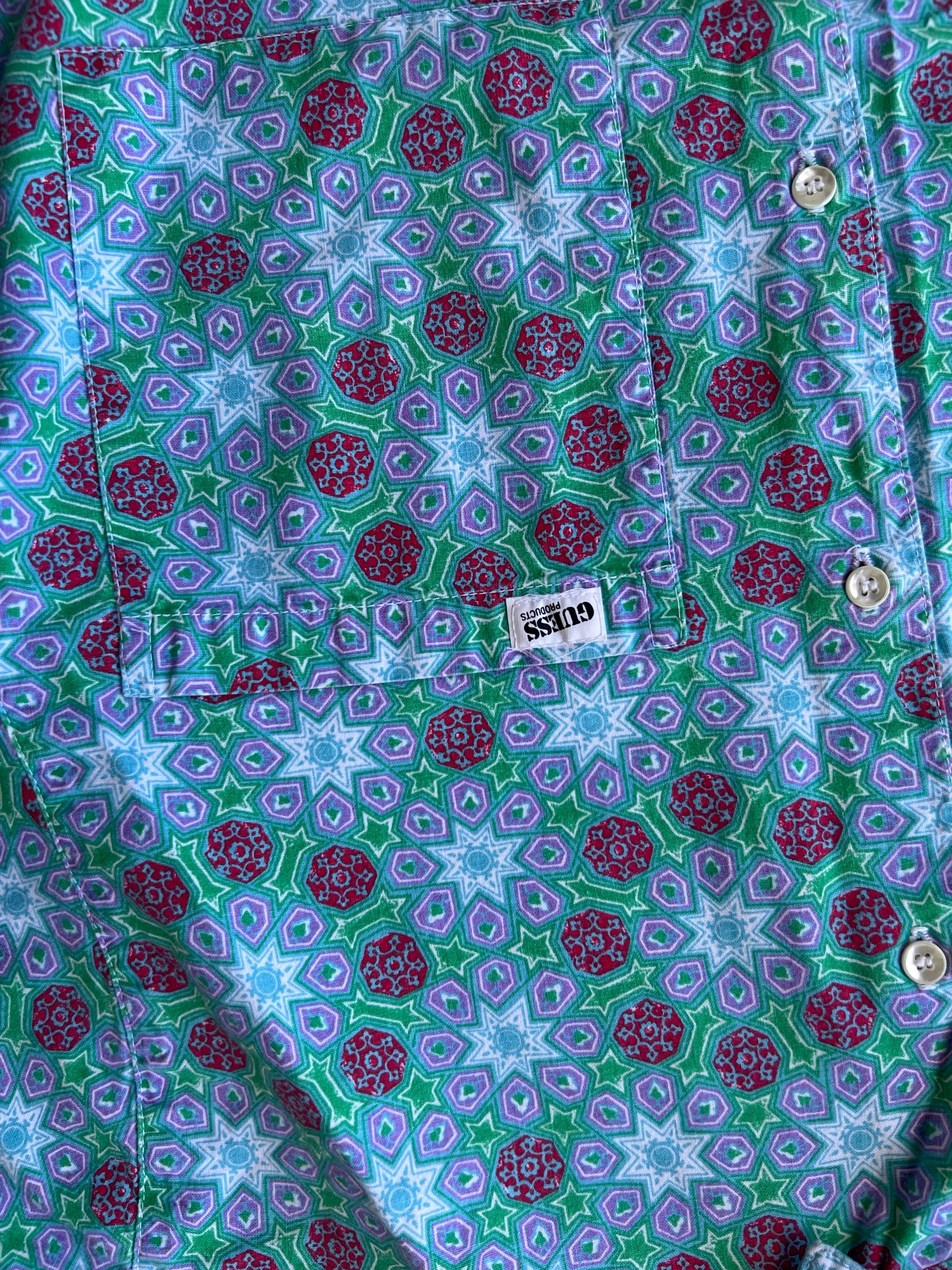 1980s Guess Button Down Shirt XL