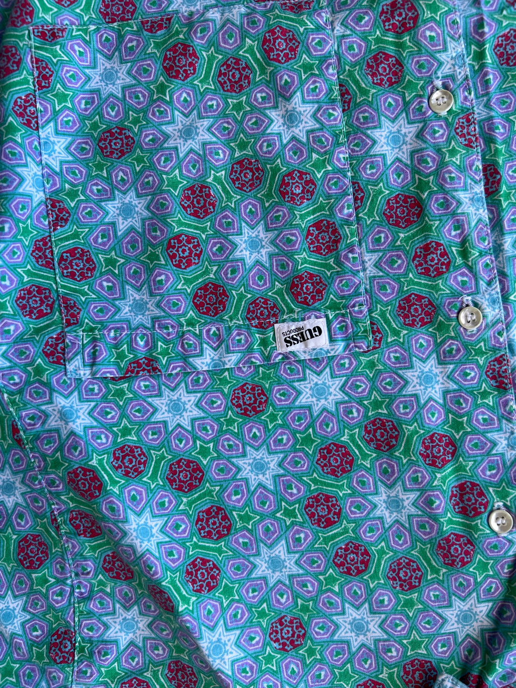 1980s Guess Button Down Shirt XL