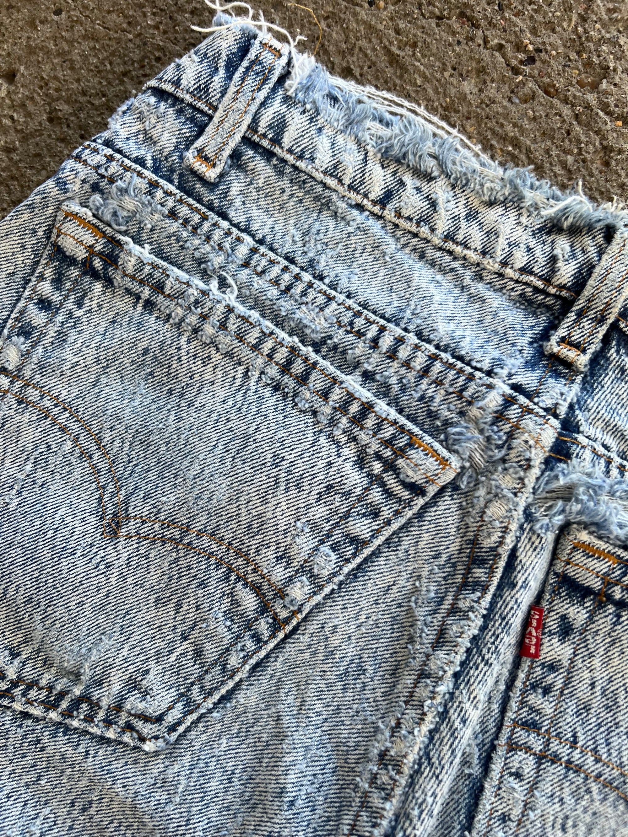 1980s Acid Wash Levis Pants 32x32