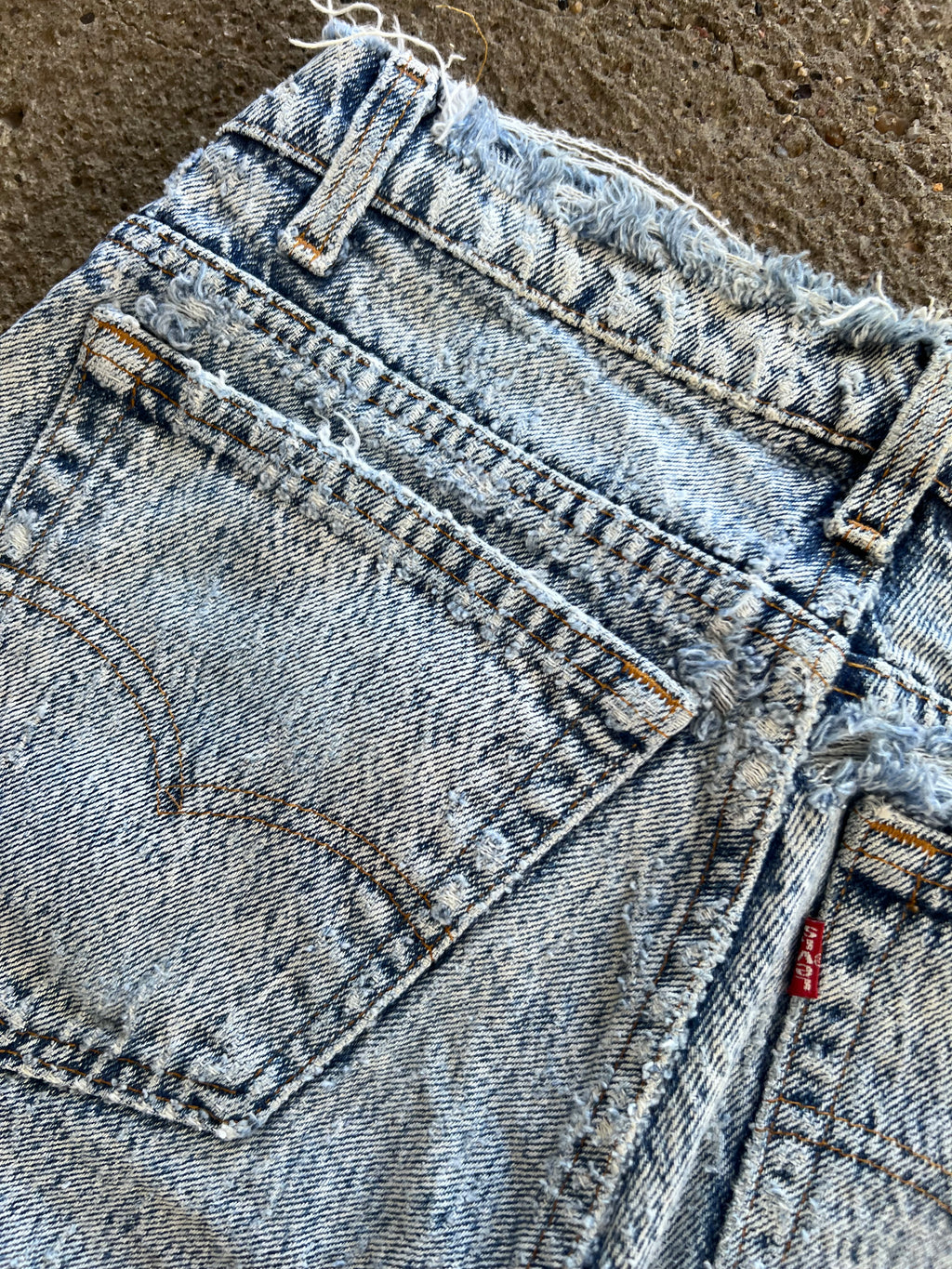1980s Acid Wash Levis Pants 32x32