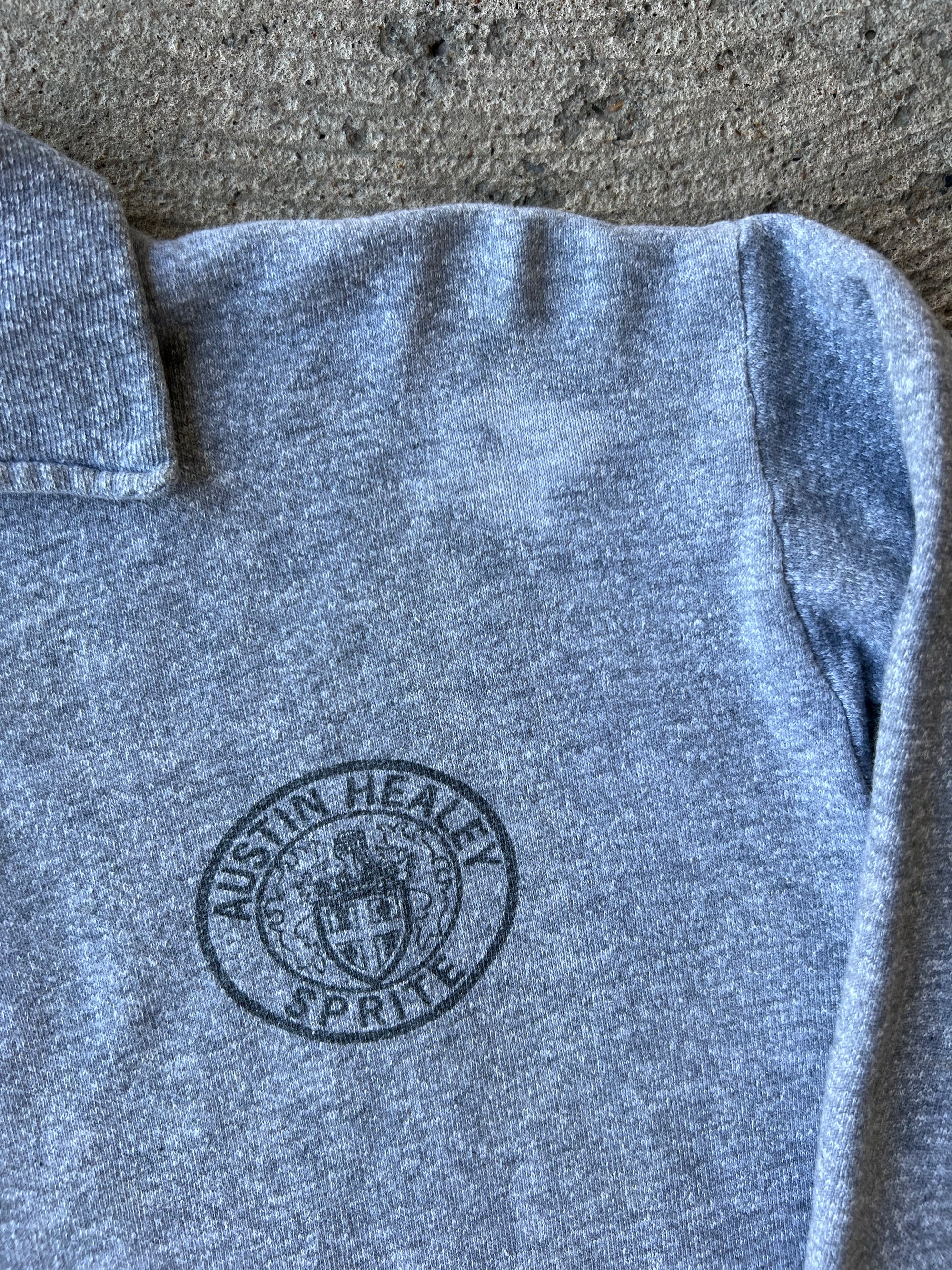 1960s Austin Healey Sprite Quarter Zip Sweatshirt Medium