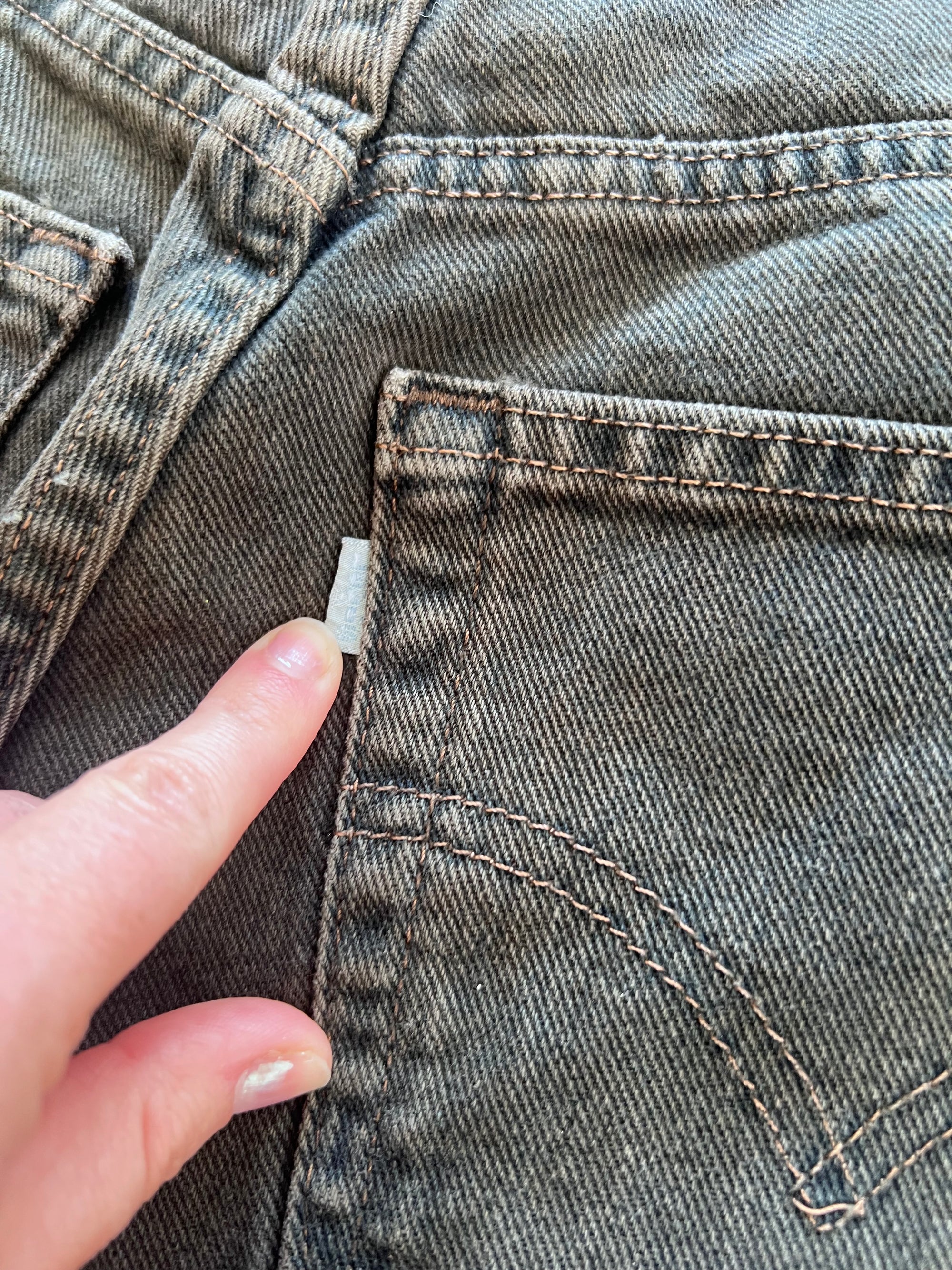 1990s Silver Tab Loose Fit Jeans 29x34