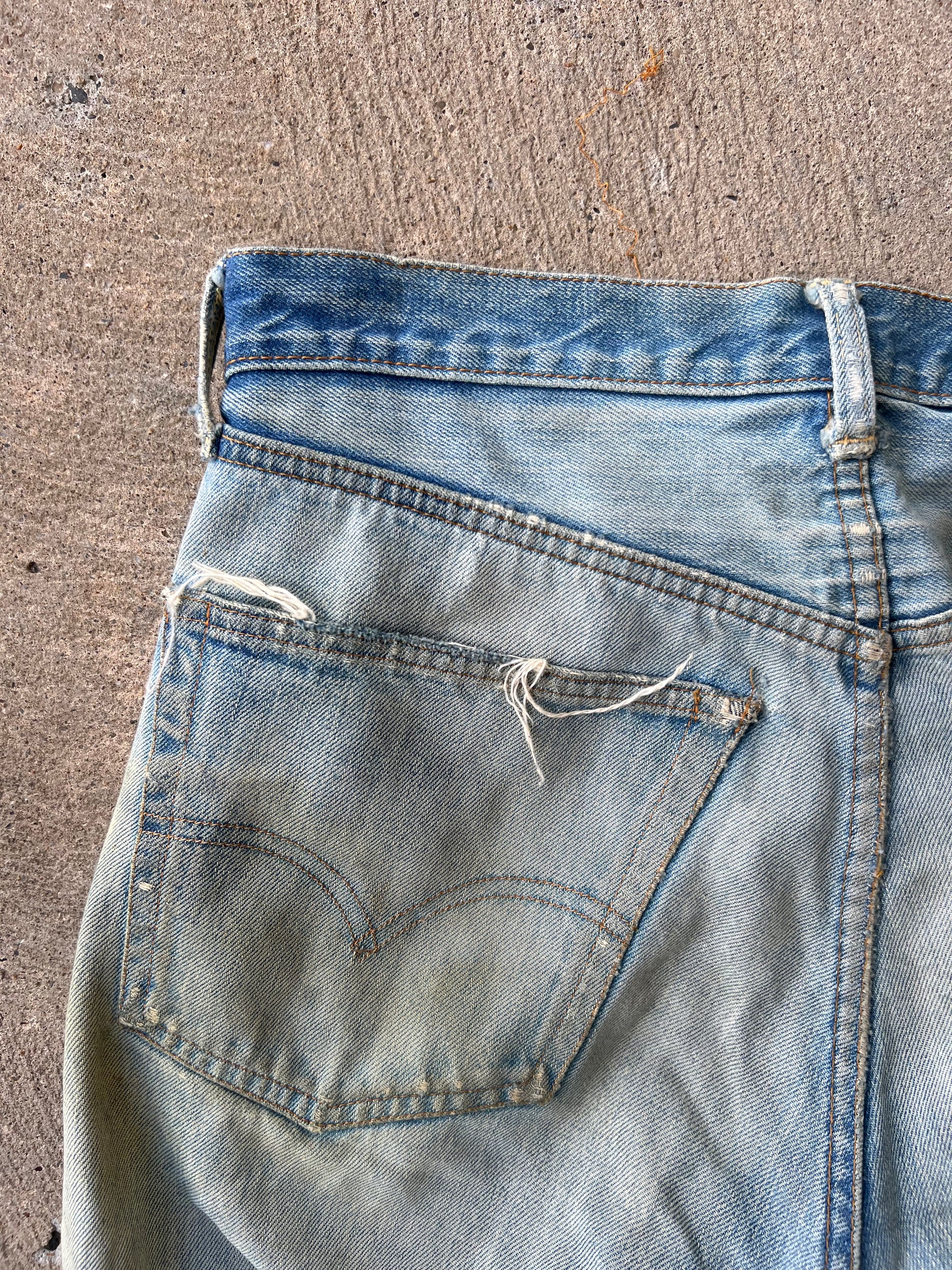1960s Levi’s Selvedge Patchwork Pants
