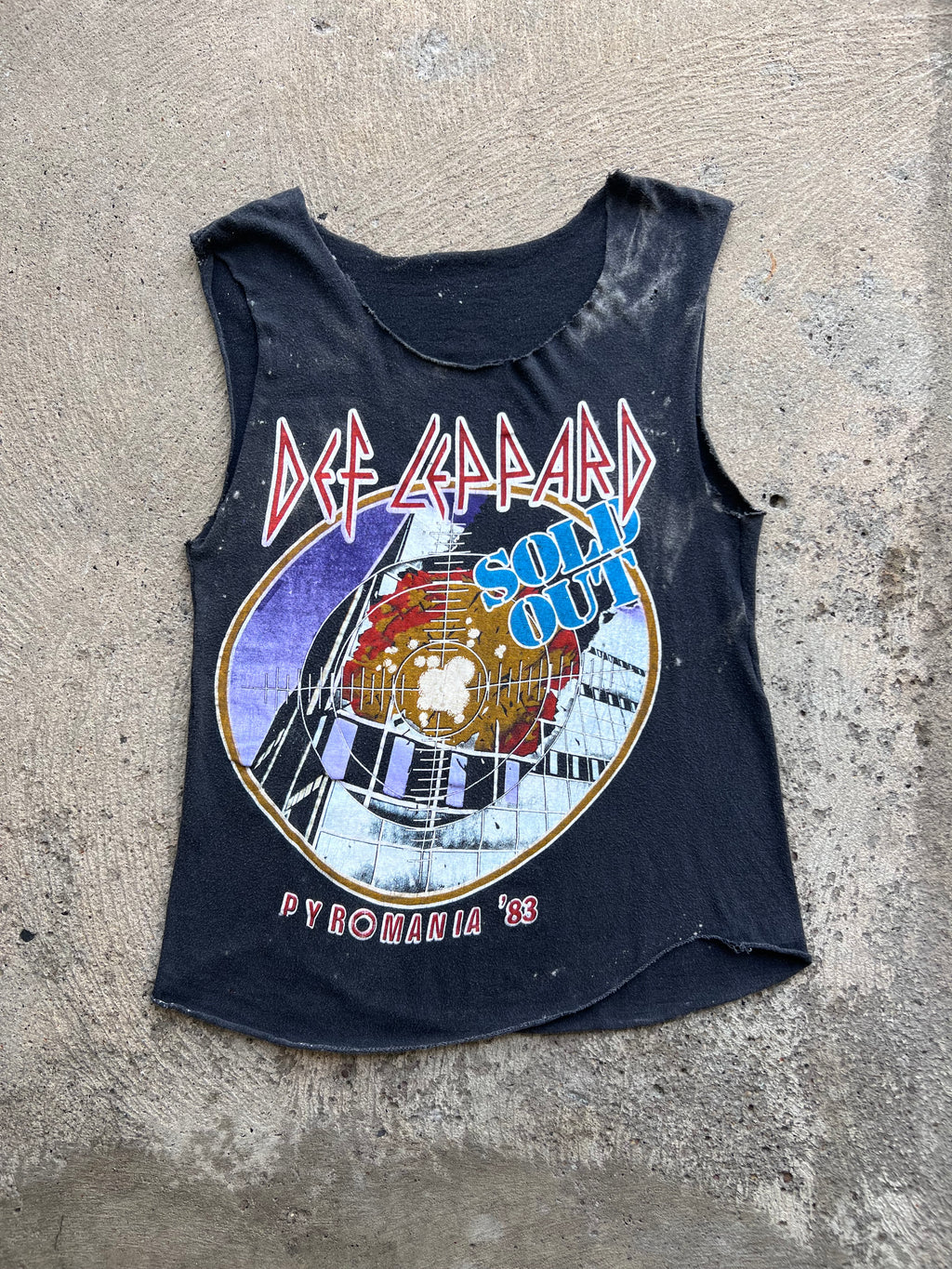 1980s Def Leppard Shirt Small