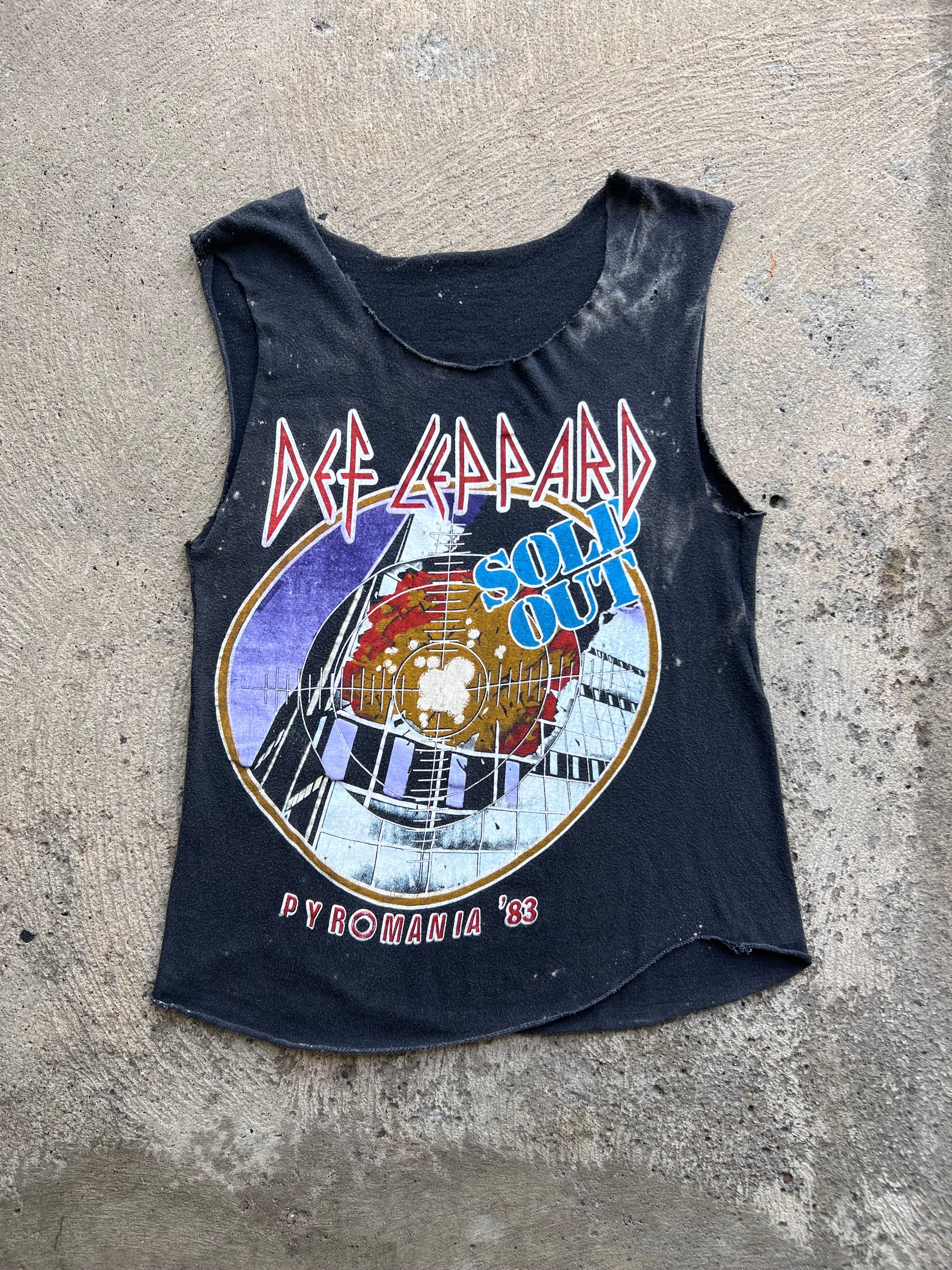 1980s Def Leppard Shirt Small