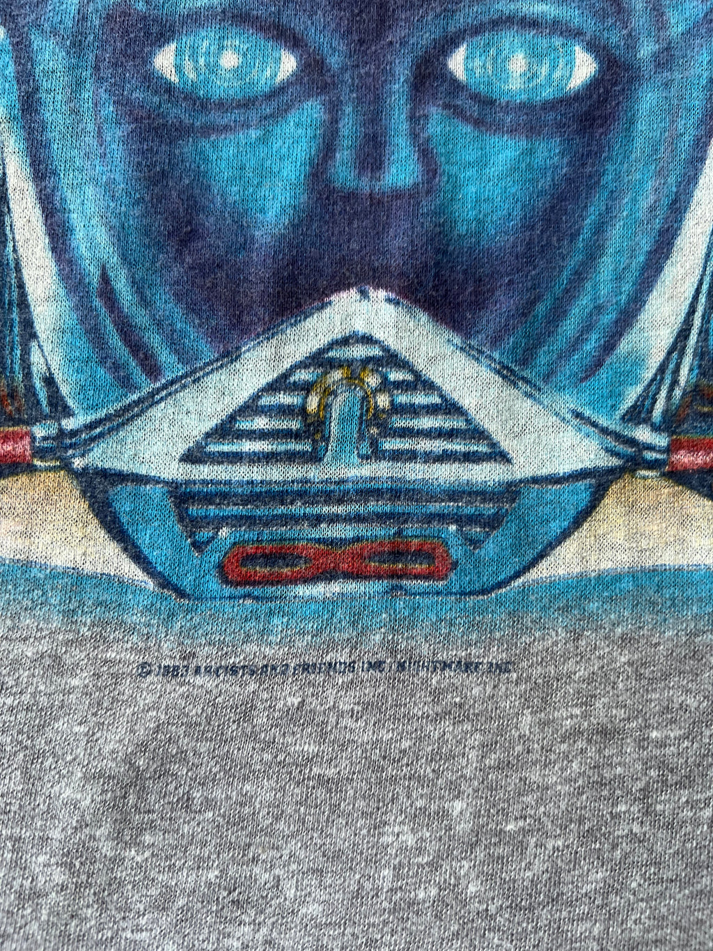 1983 Journey Frontiers Raglan Shirt Medium