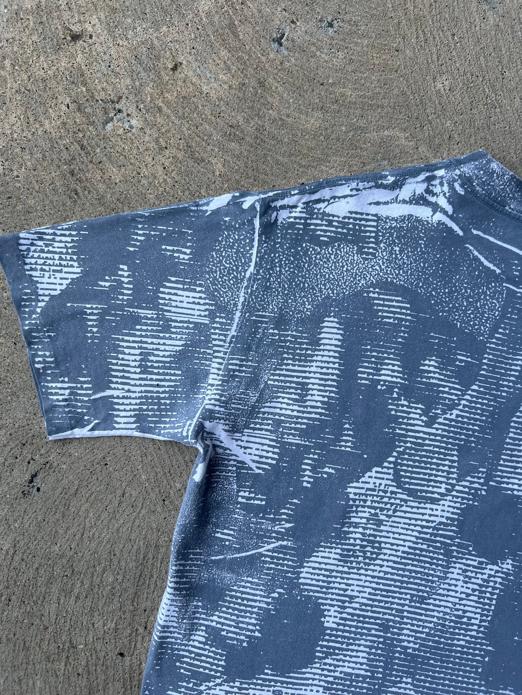 1980s Adidas AOP Shirt L/XL