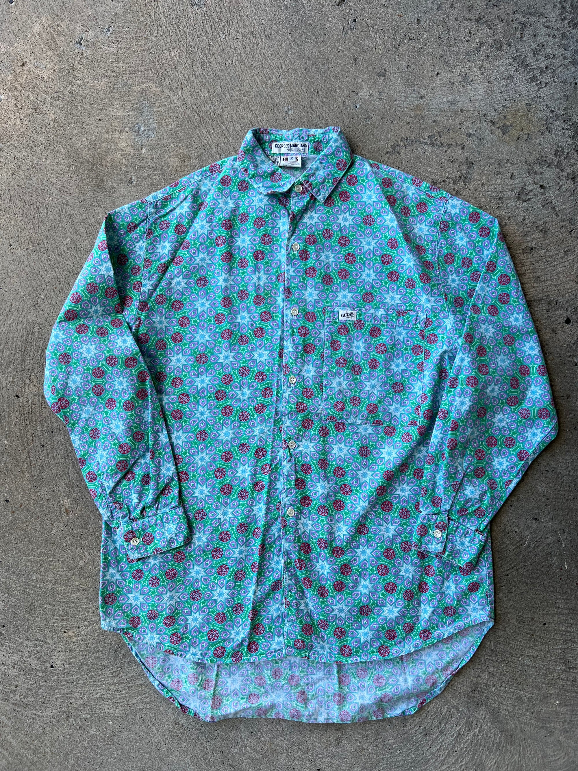 1980s Guess Button Down Shirt XL