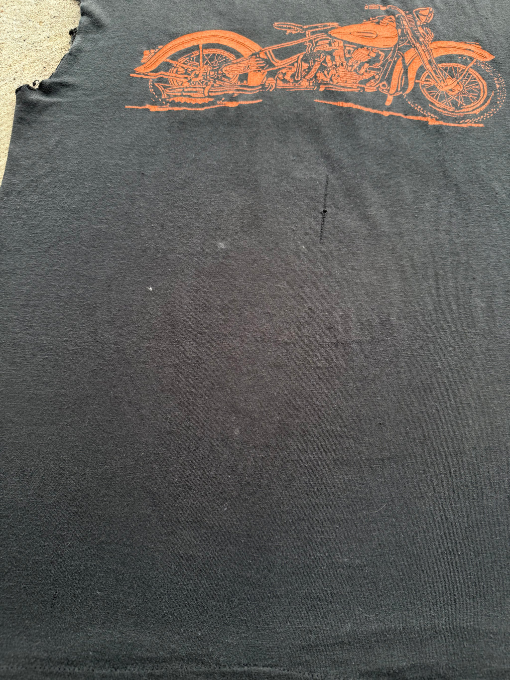 1980s Harley "The Shop" Jeanette Pa Sleeveless Shirt Large