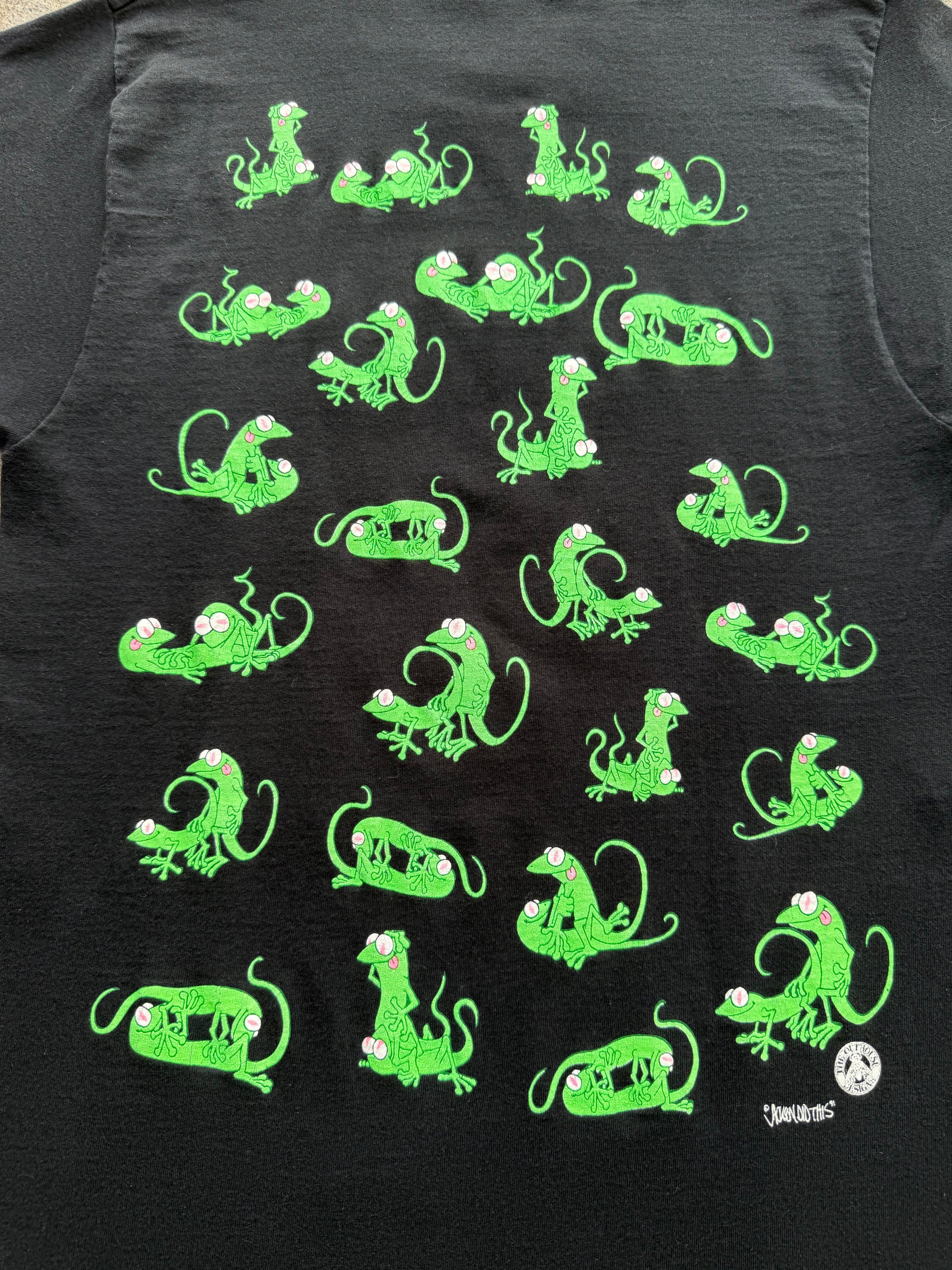 1990s Lizards Sex Positions Shirt Large