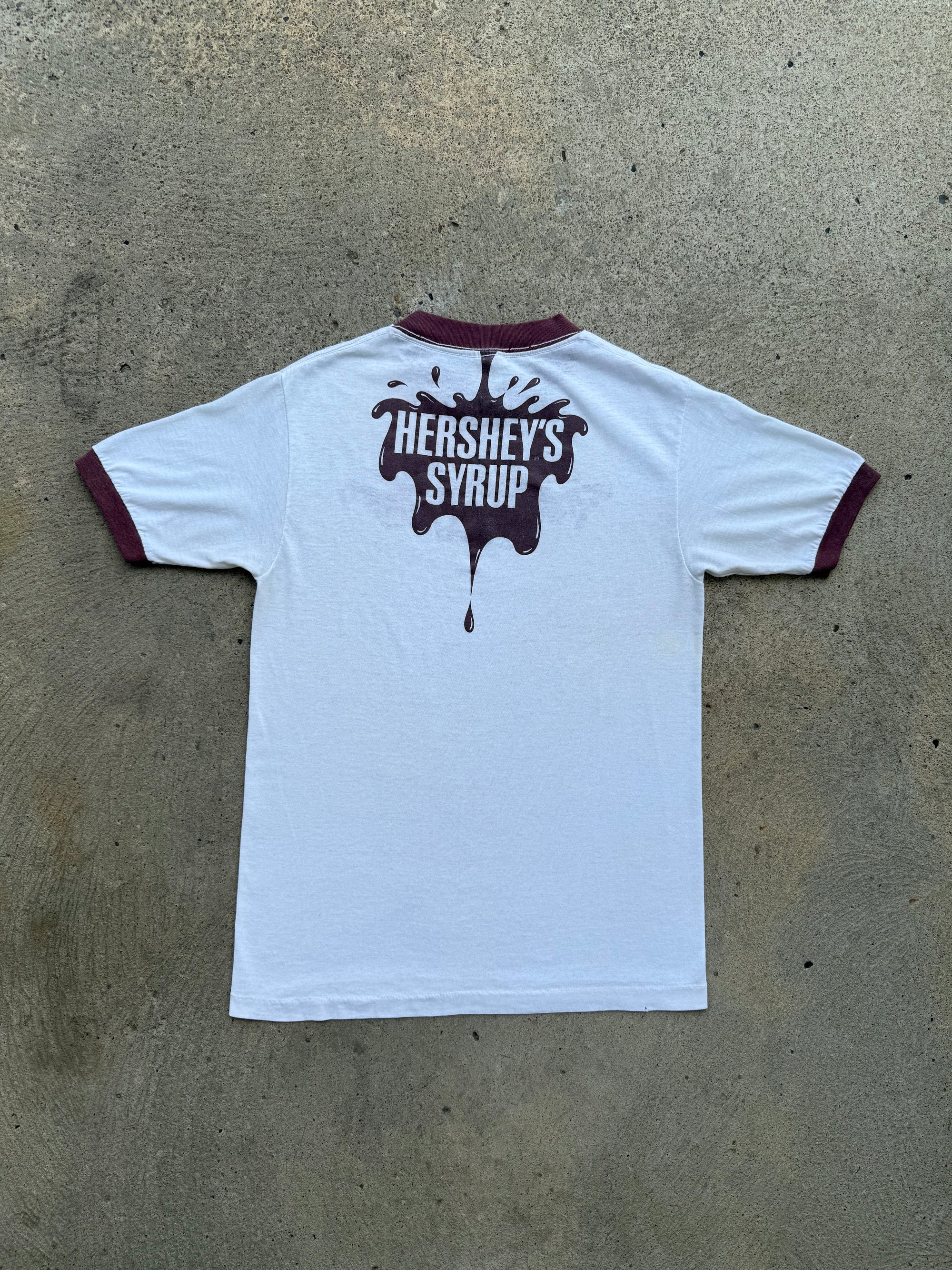 1980s Hershey’s Syrup Ringer Shirt Medium
