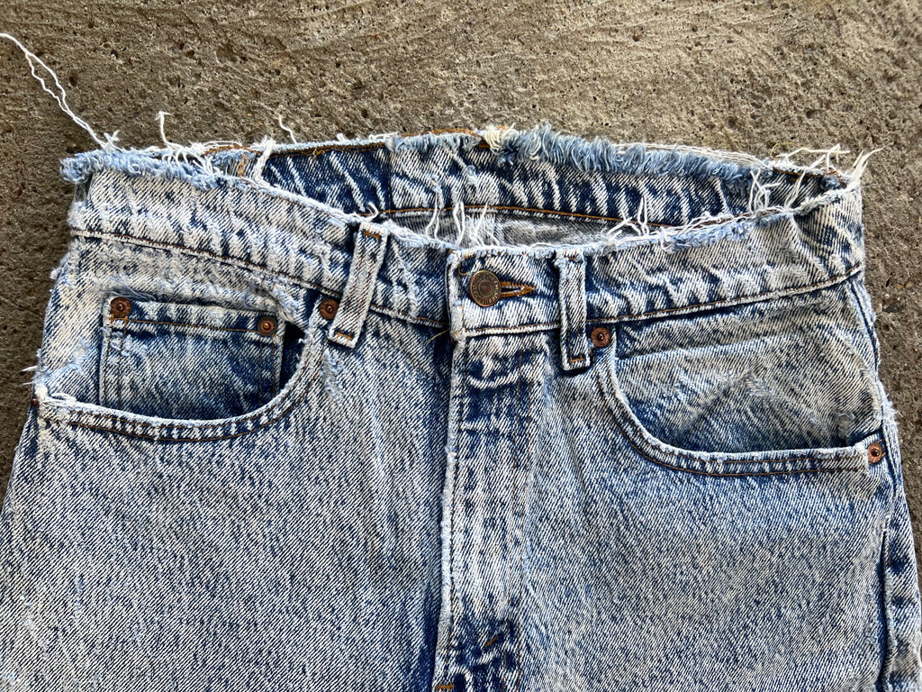 1980s Acid Wash Levis Pants 32x32