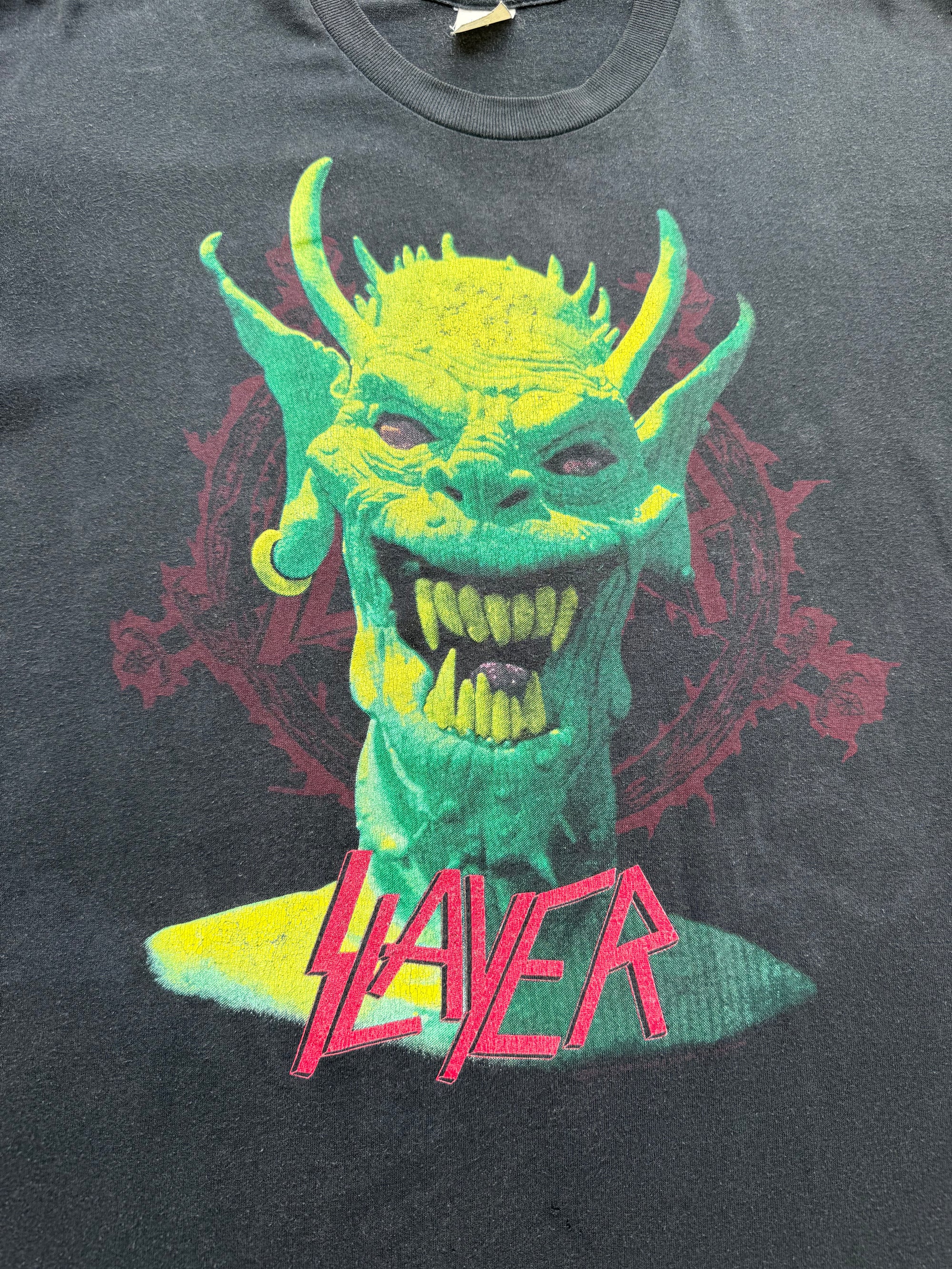 1980s Slayer Shirt Large