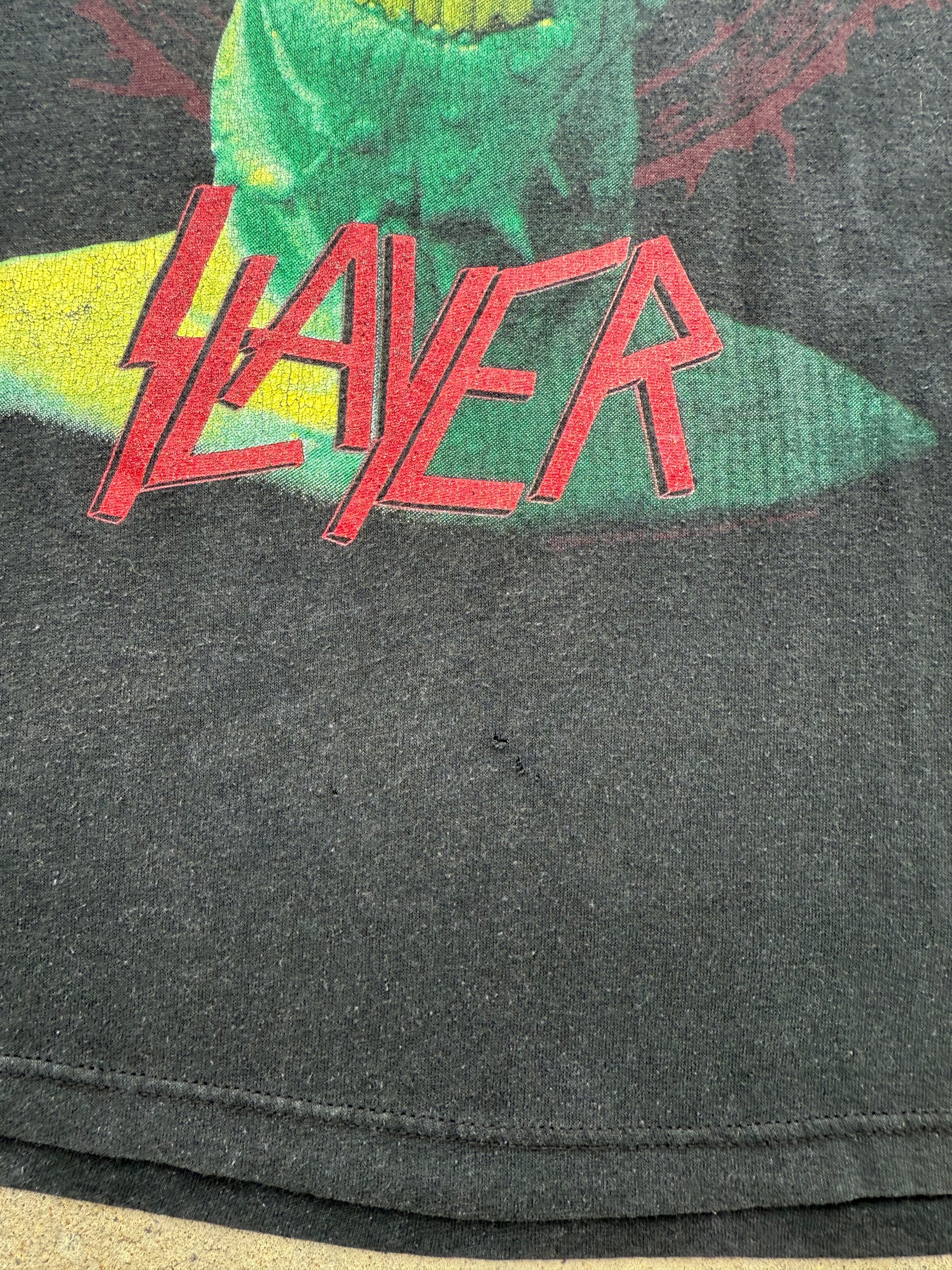 1980s Slayer Shirt Large