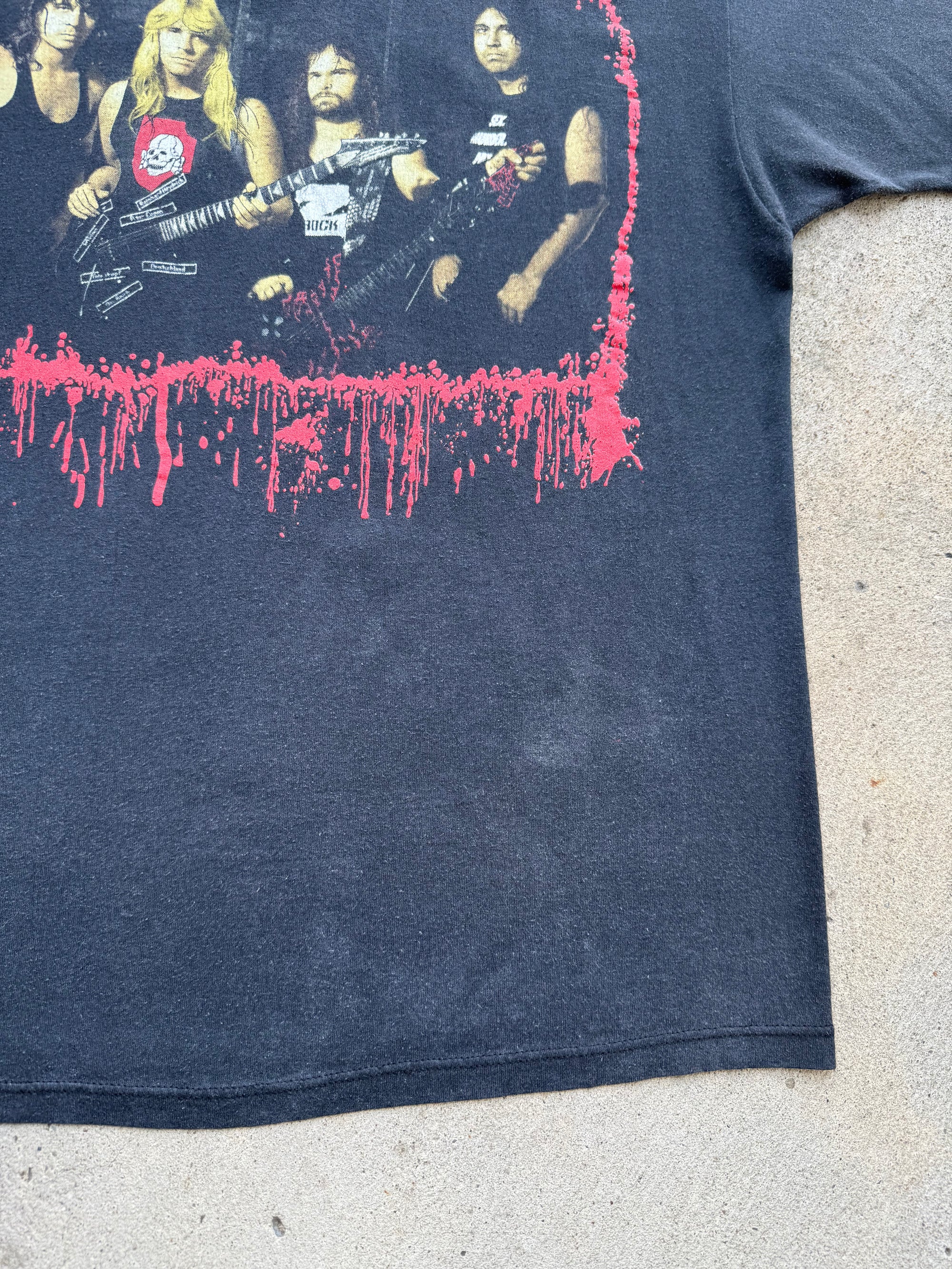 1980s Slayer Shirt Large