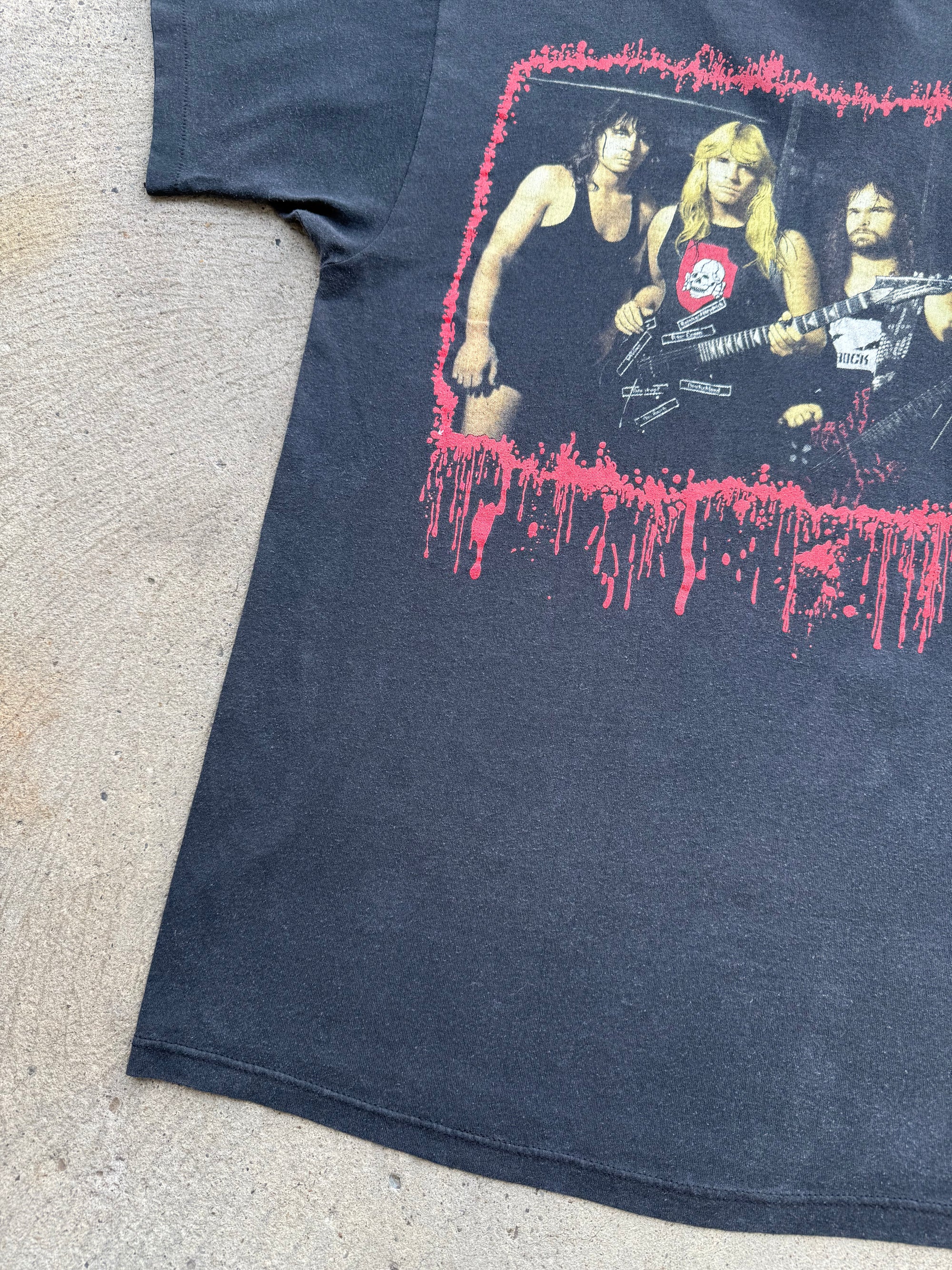 1980s Slayer Shirt Large