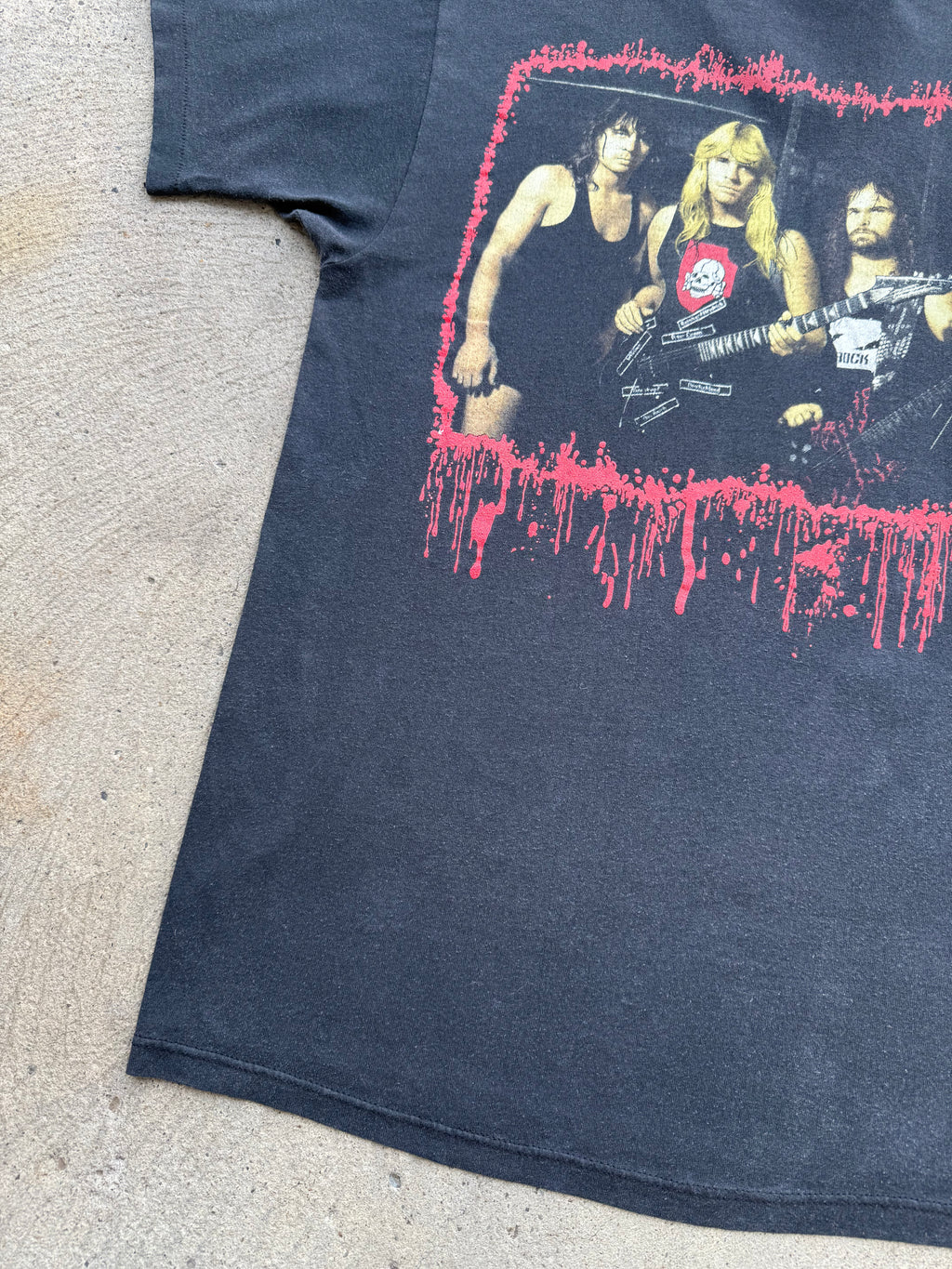 1980s Slayer Shirt Large